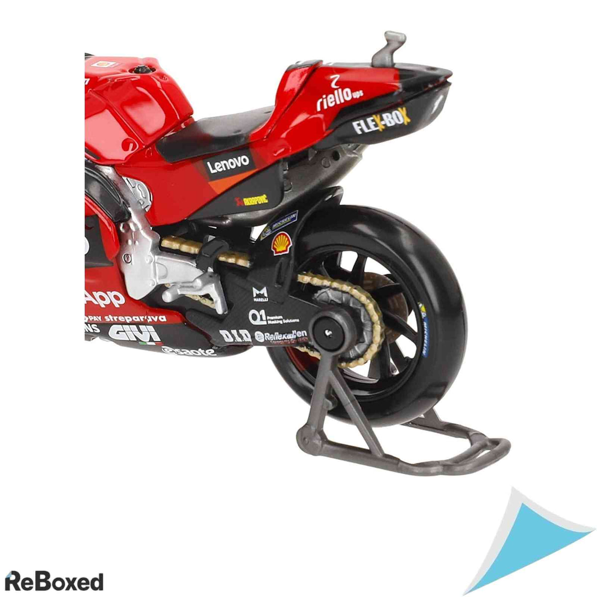Macheta Motocicleta Maisto Ducati Lenovo Team 2022 Bagnaia #63, Scara 1:18