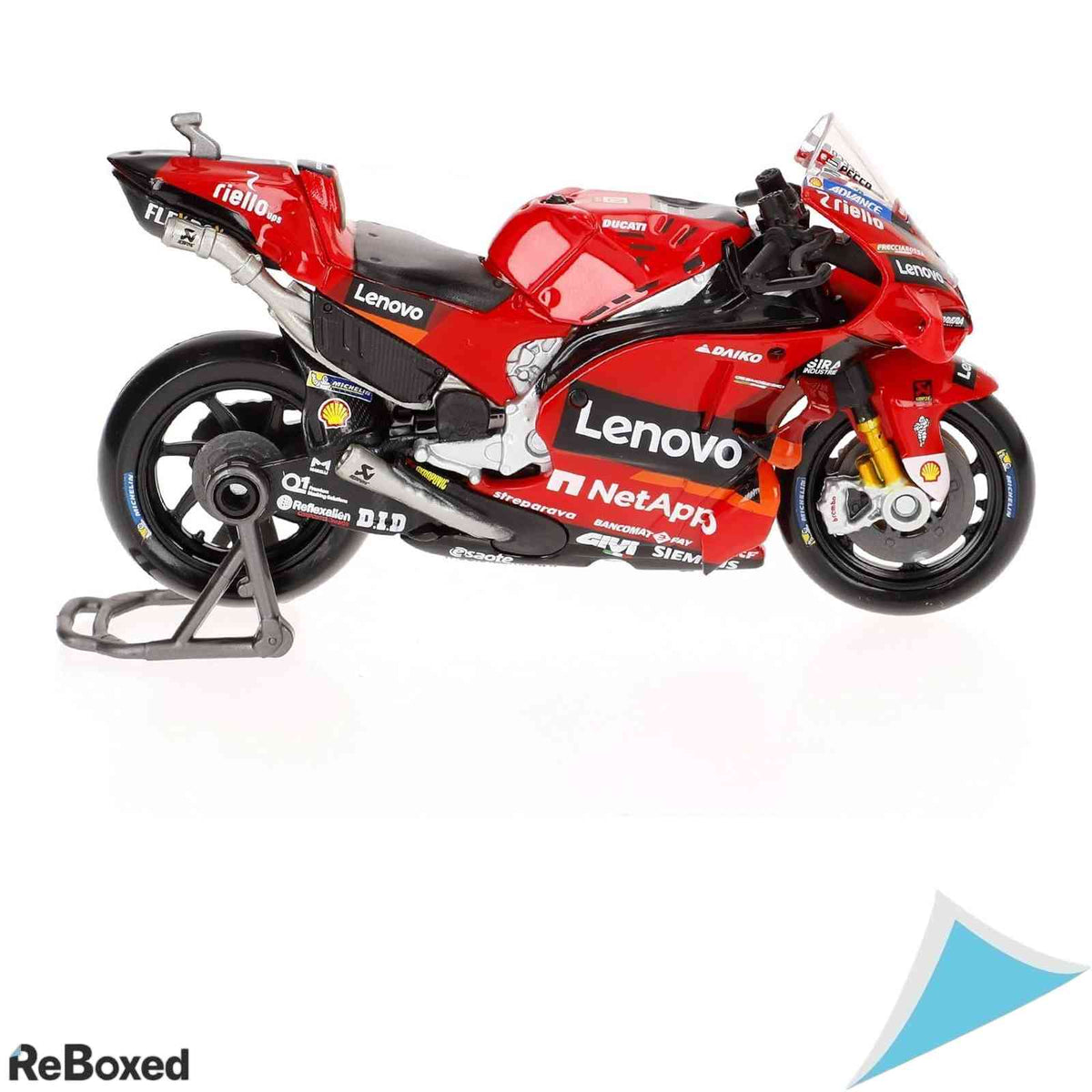 Macheta Motocicleta Maisto Ducati Lenovo Team 2022 Bagnaia #63, Scara 1:18