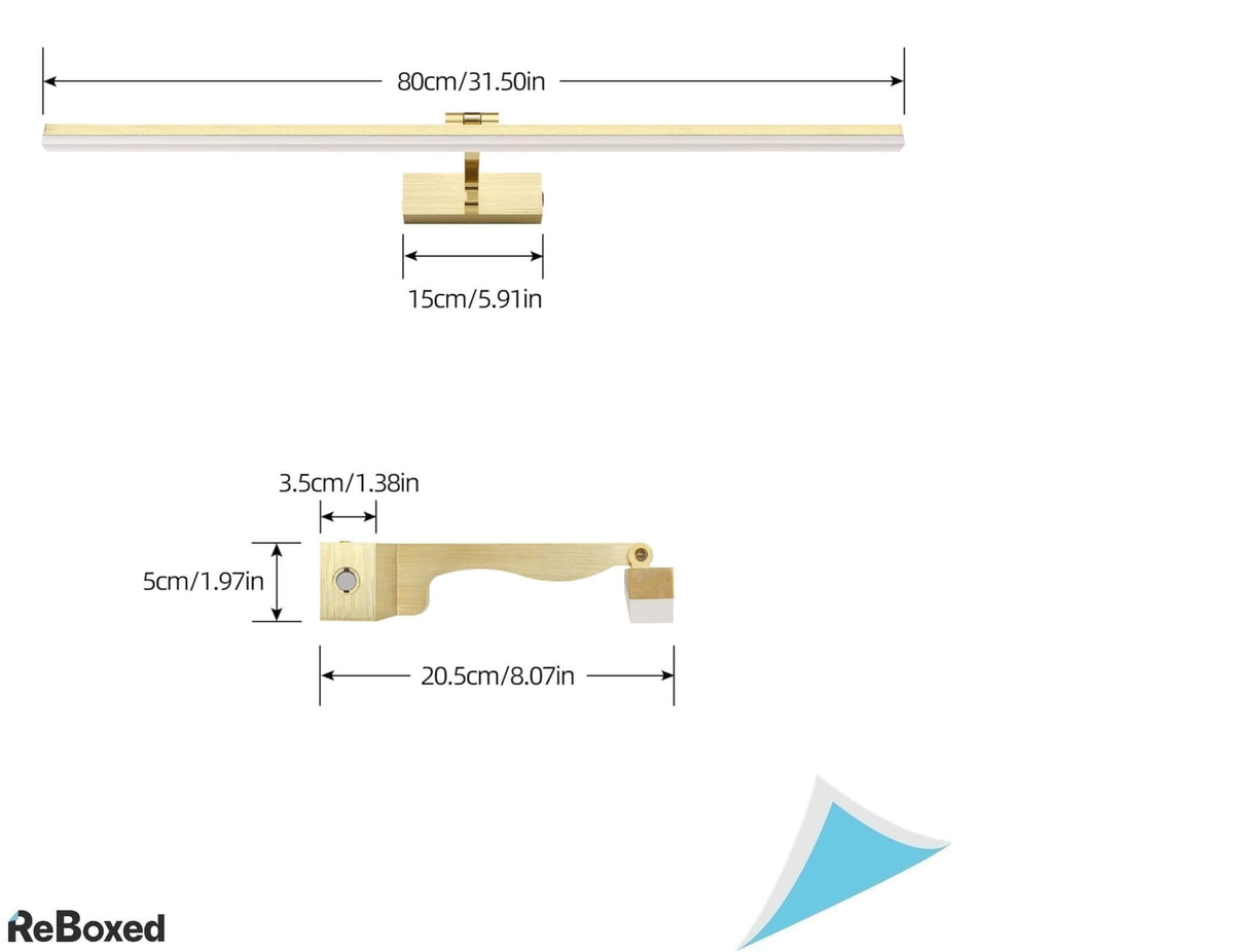 MantoLite Corp de Iluminat LED Dimabil 80cm 18W Bronze