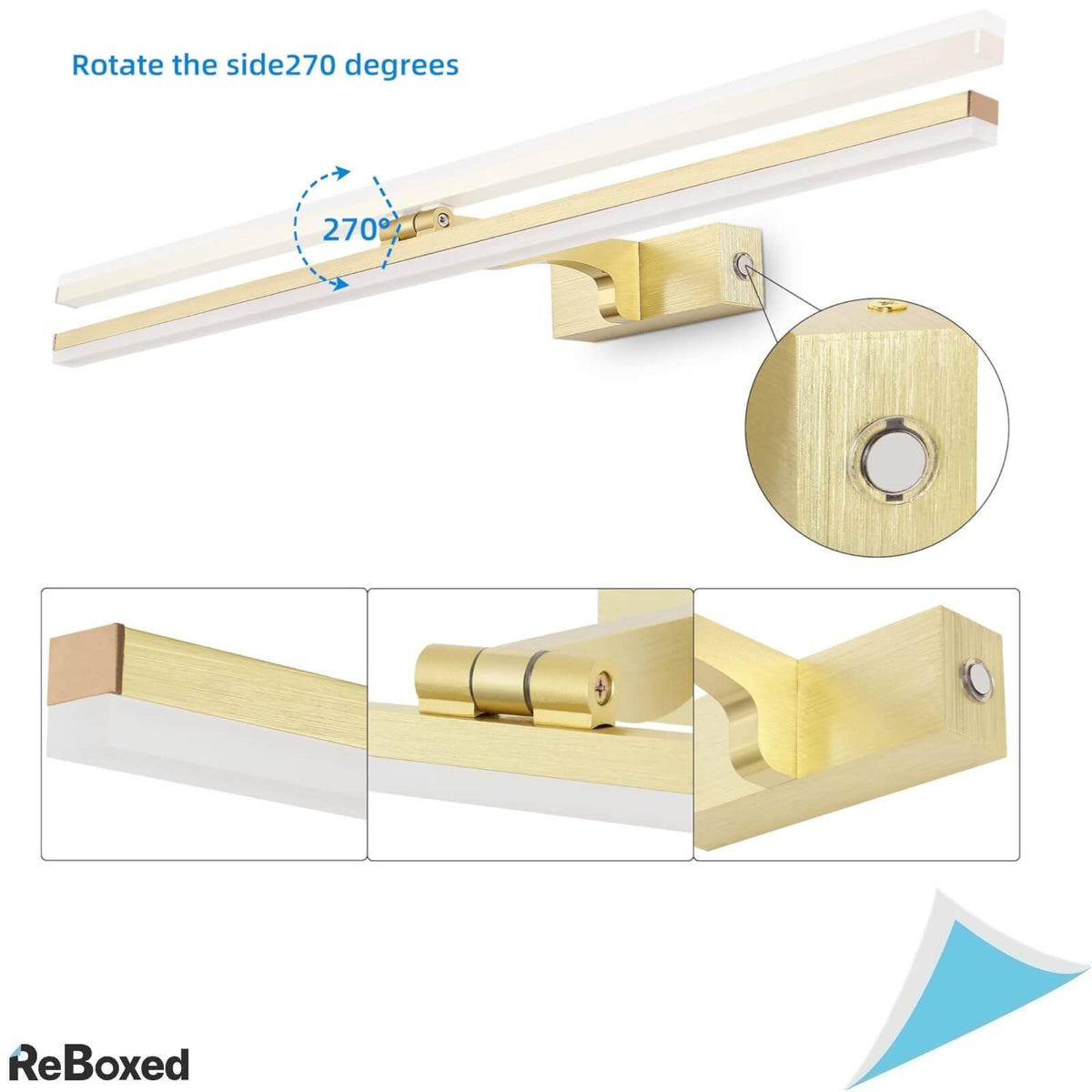 MantoLite Corp de Iluminat LED Dimabil 80cm 18W Bronze