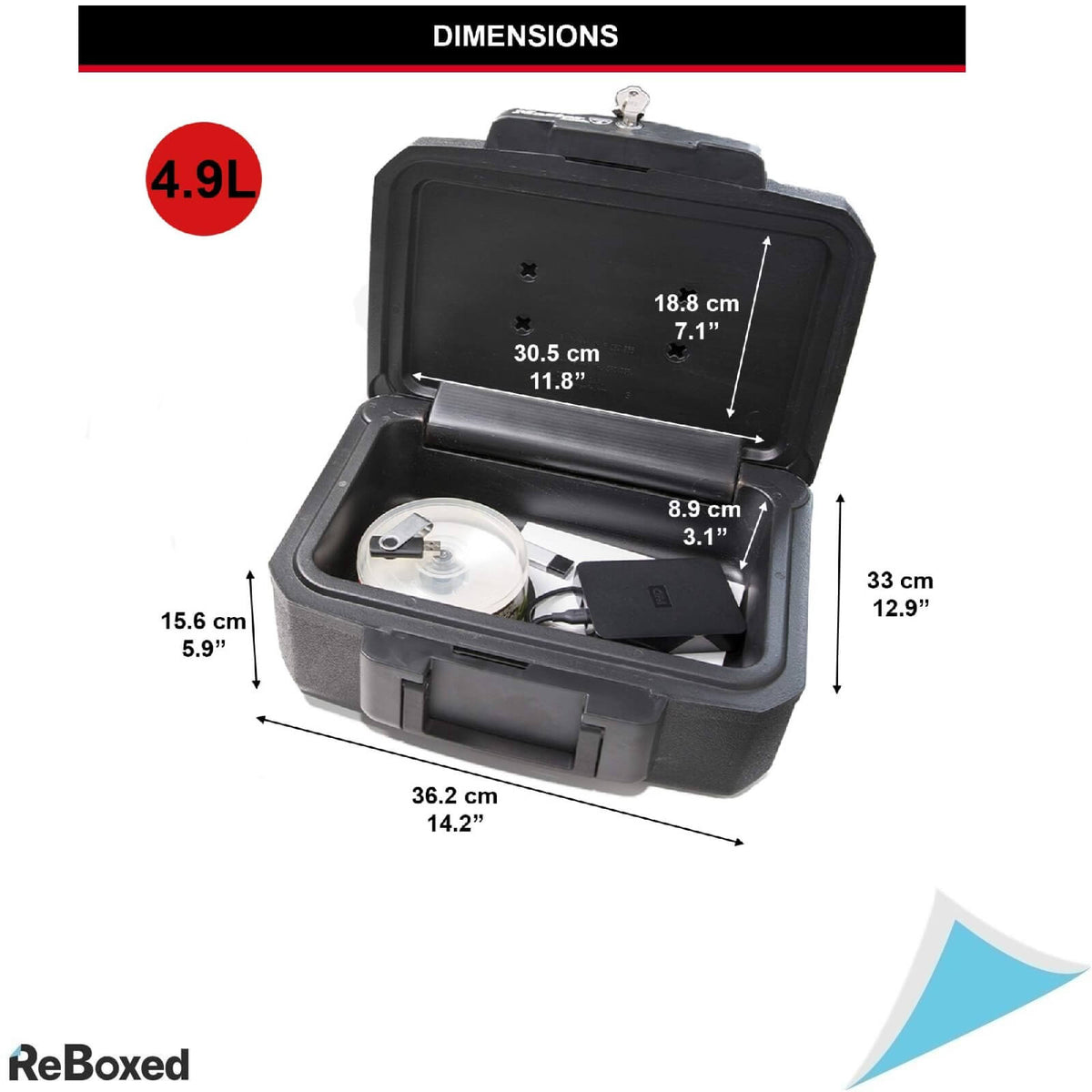 Master Lock Cutie de Valori Portabila 4.9l