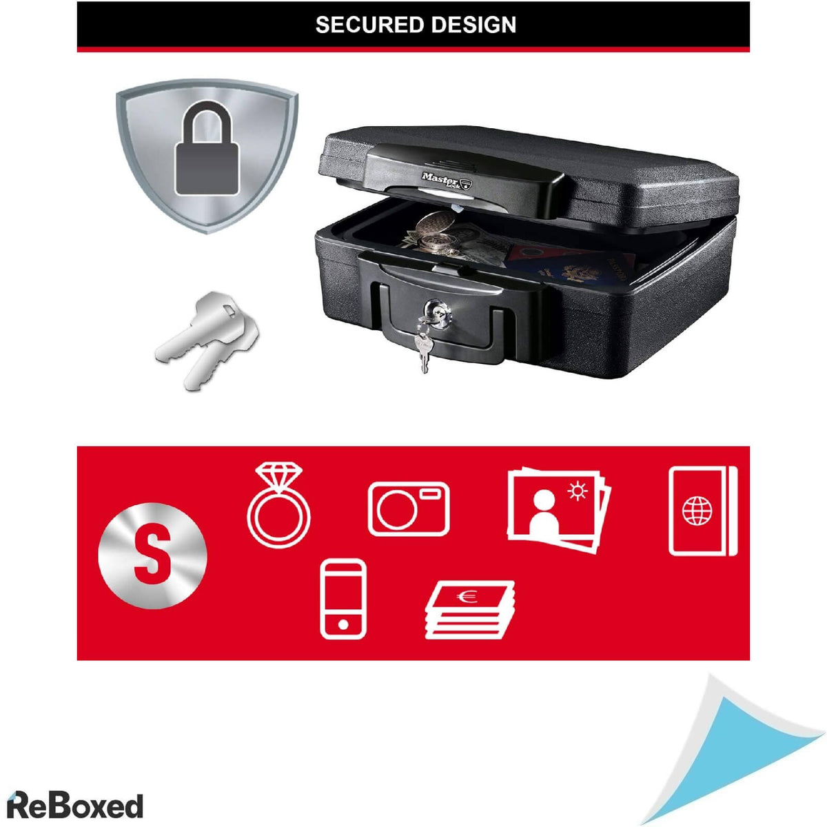 Master Lock Cutie de Valori Portabila 4.9l