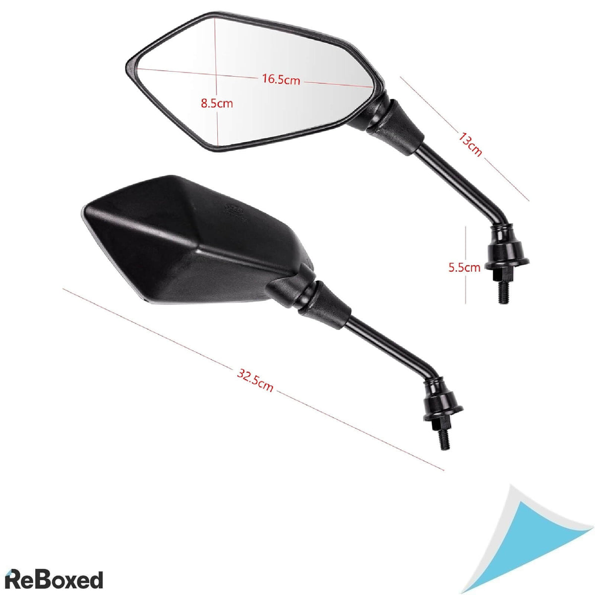 Matord Set Oglinzi Retrovizoare Universale pentru Motocicleta
