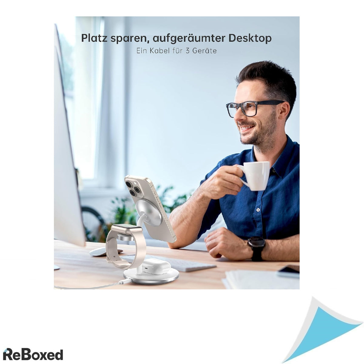 Statie de incarcare 3 in 1 MagSafe wireless