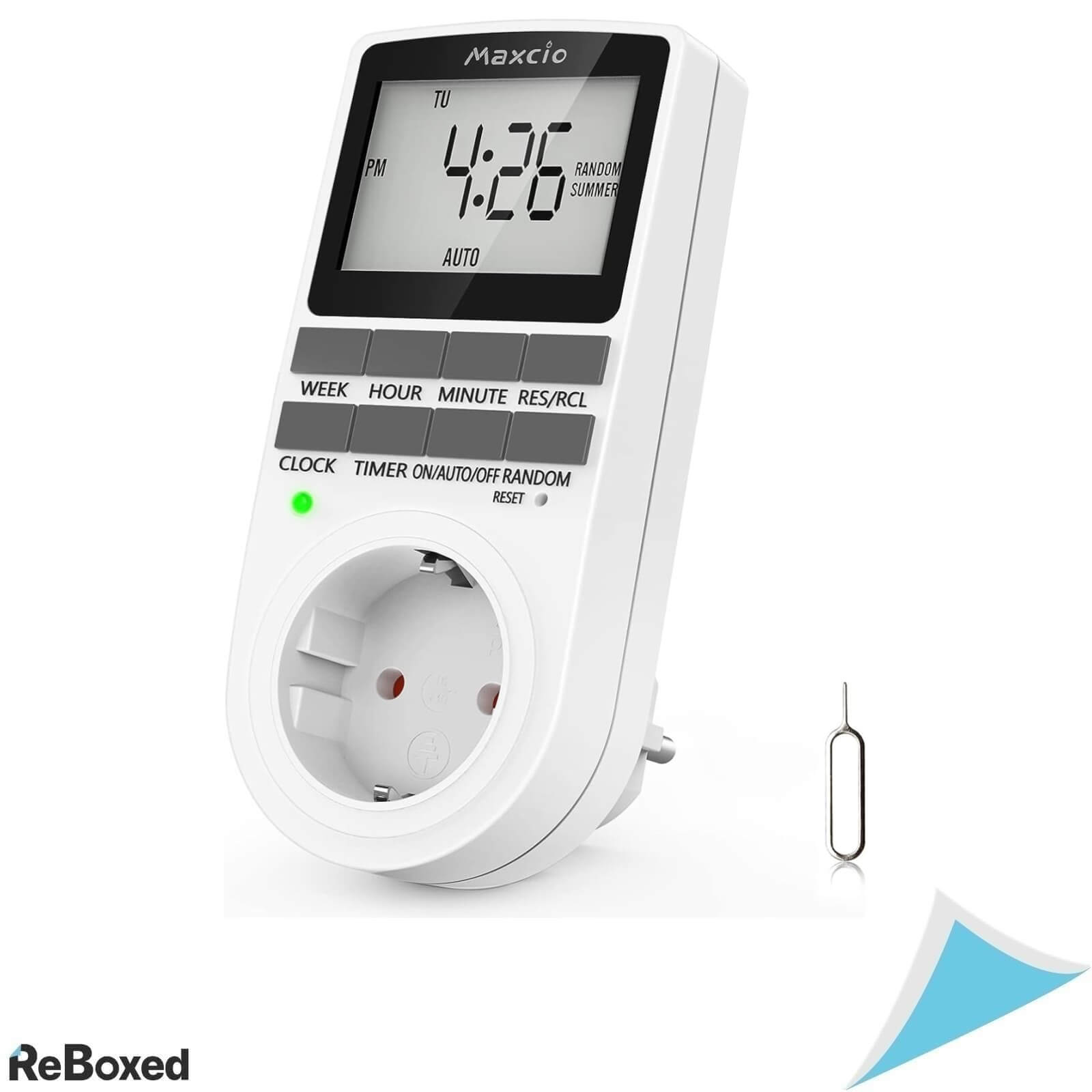 Maxcio Priza cu Cronometru Digital 10 Programe 16A/3680W