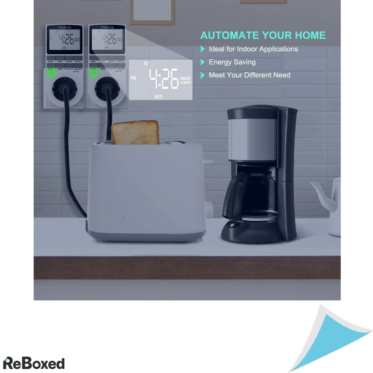 Maxcio Priza cu Cronometru Digital 10 Programe 16A/3680W