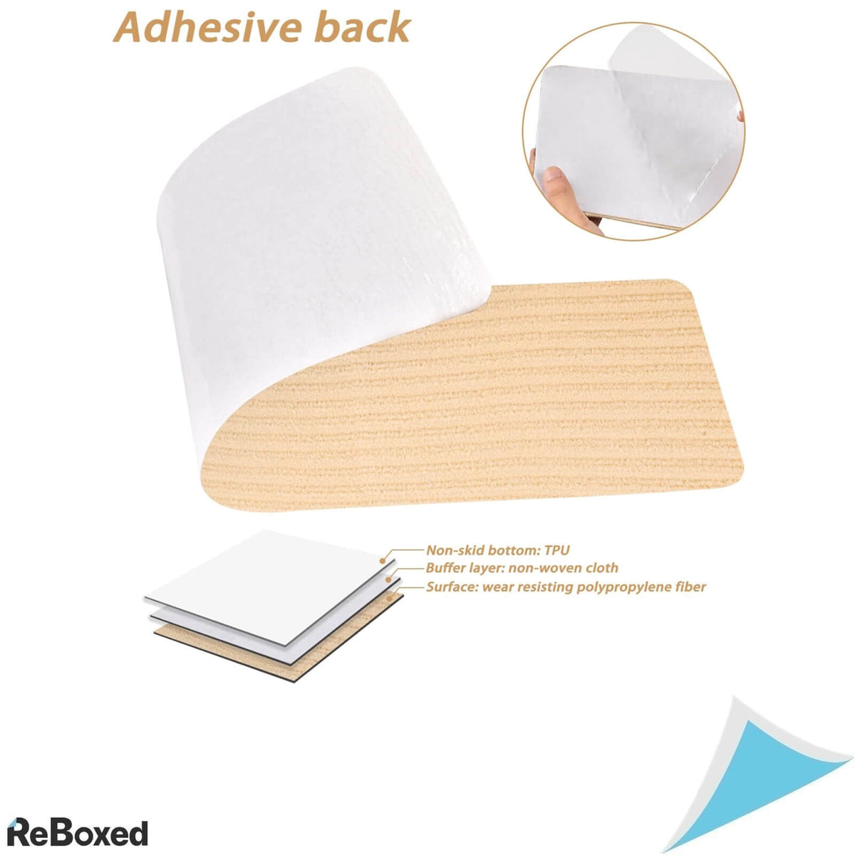 MBIGM Pachet de 15 Covoare Antiderapante pentru Trepte