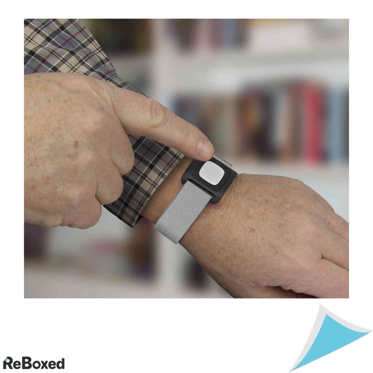 Medalion de alerta si urgenta Bluetooth Doro 3500 pentru seniori, IP67, Argintiu/Negru