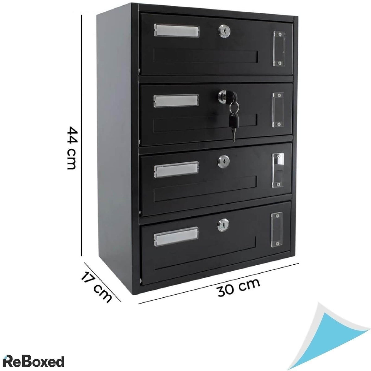 Mediawave Store Cutie Postala pentru 4 Aparatamente