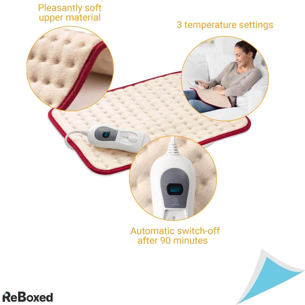 Medisana HP405 Perna Electrica 40X30 cm 3 Trepte Temperatura