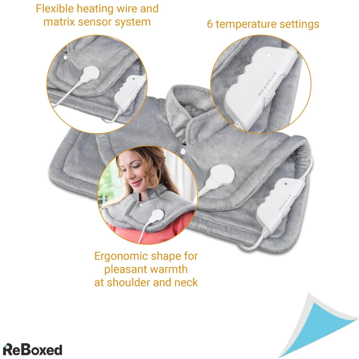 Medisana HP 622 Patura Electrica pentru Umeri si Gat 55x50cm