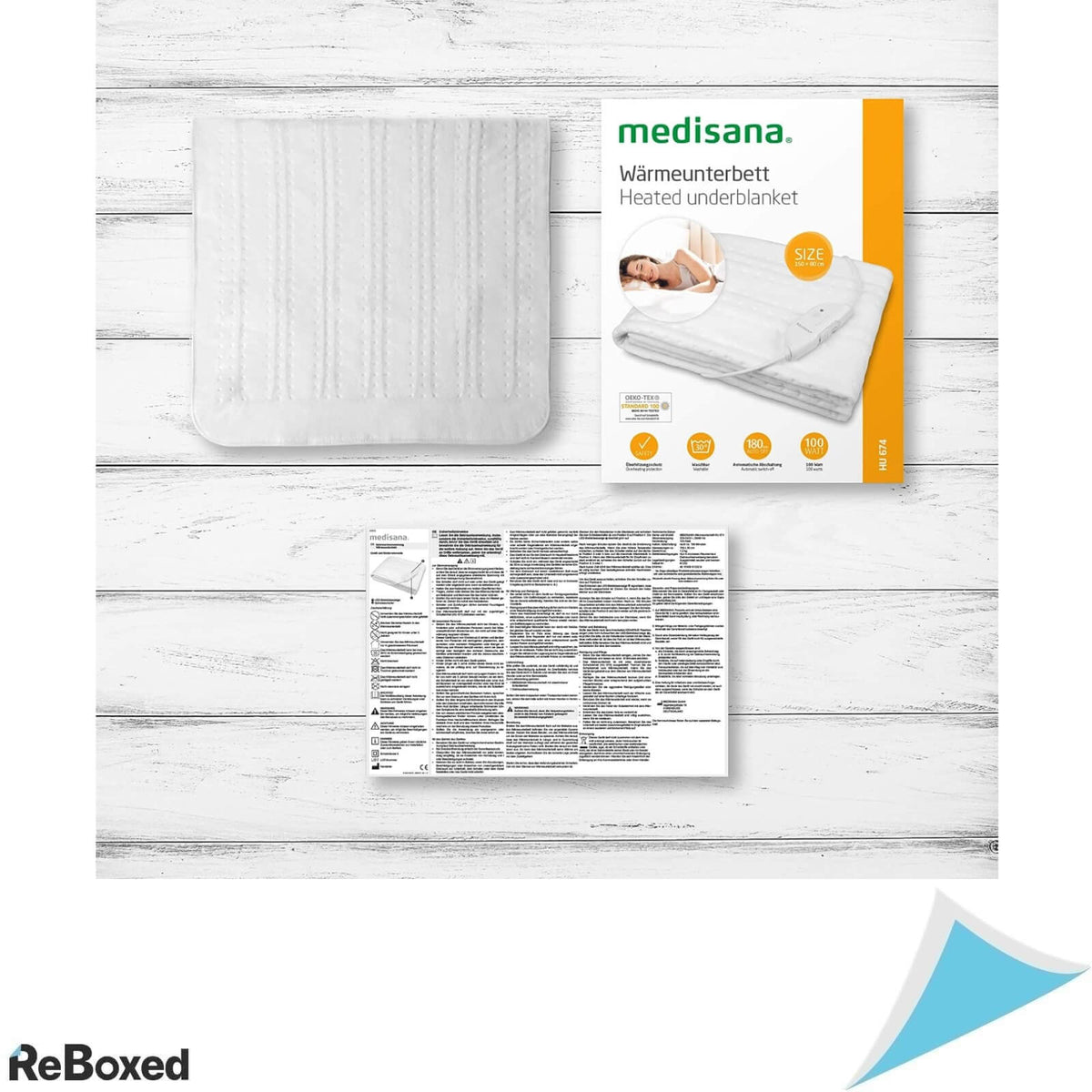 Medisana HU674 Patura Electrica 150x80cm 4 Trepte Temperatura