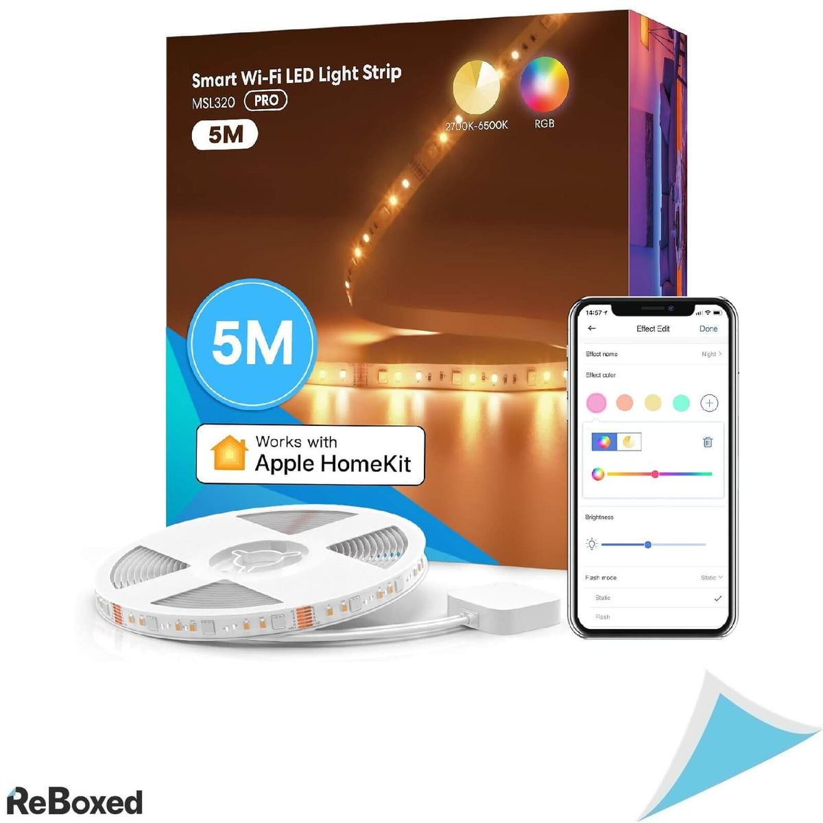 Meross Banda LED RGBWW 5m 2700K-6500K