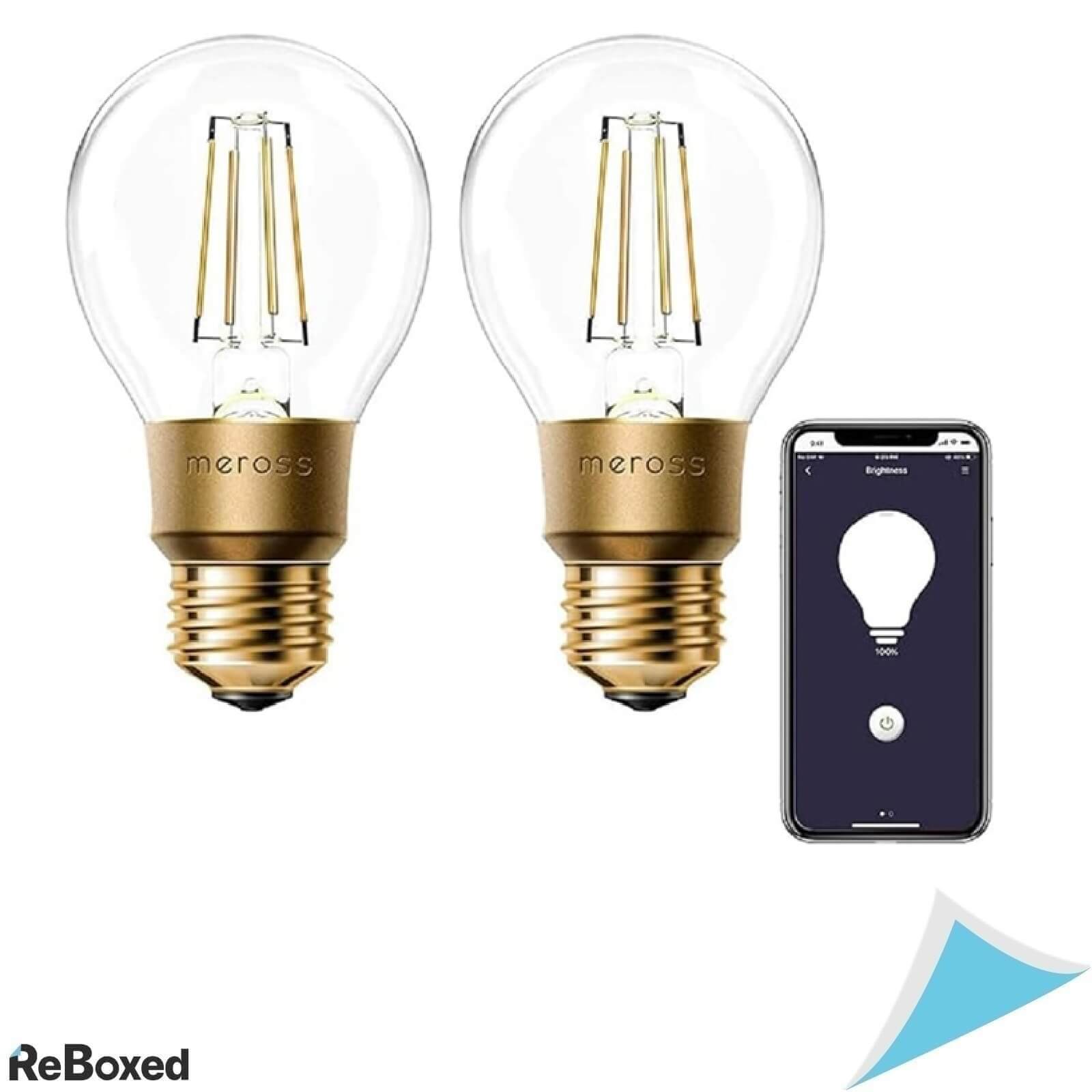 Meross Set 2 Becuri LED E27 810lm 2700K