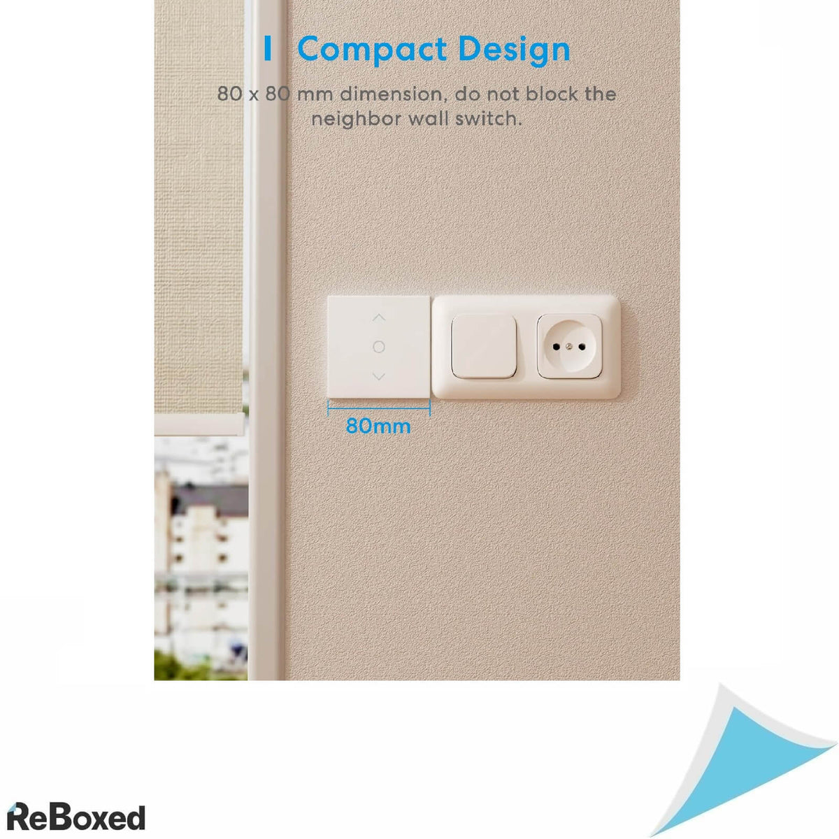 Meross Set 2 Intrerupatoare Smart pentru Rulouri