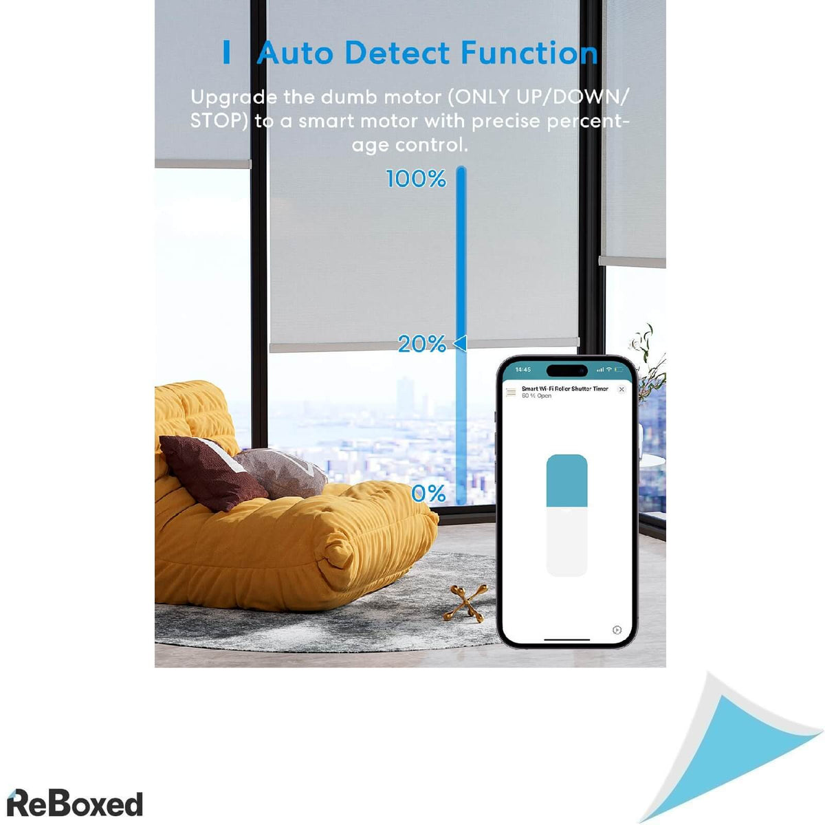 Meross Set 2 Intrerupatoare Smart pentru Rulouri