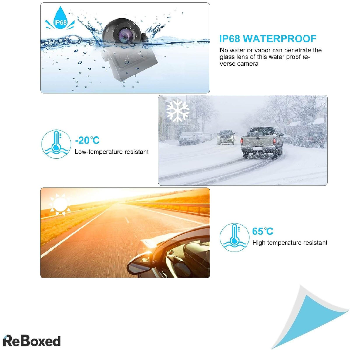 MHCABSR Kit Camera Marsarier WiFi IP68 si ecran LCD 3.5&quot;