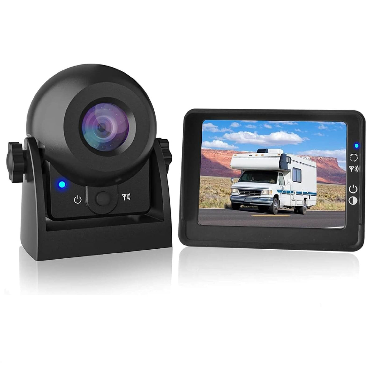 MHCABSR Kit Camera Marsarier WiFi IP68 si ecran LCD 3.5&quot;