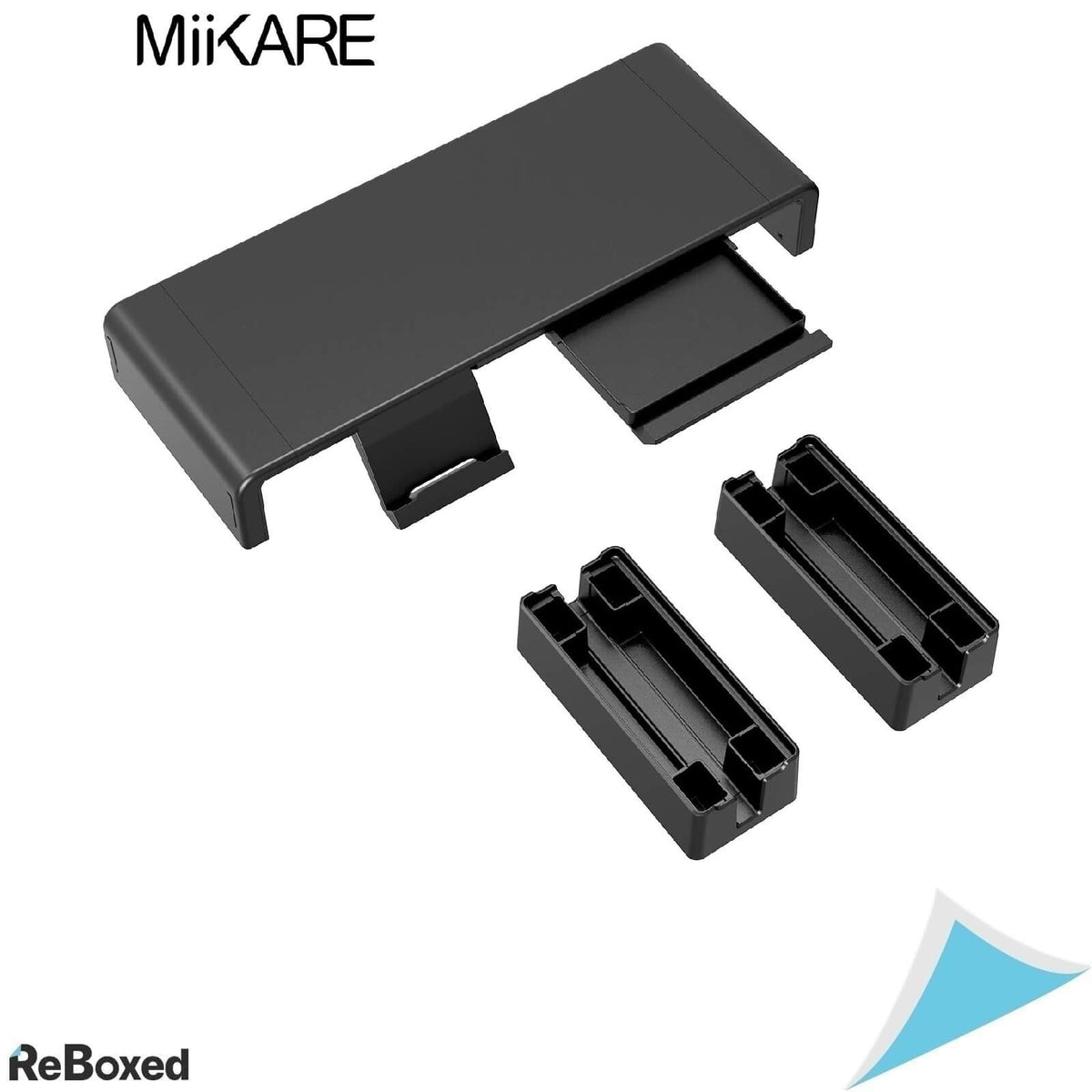 Miikare Suport pentru Laptop cu Raft Extensibil Negru