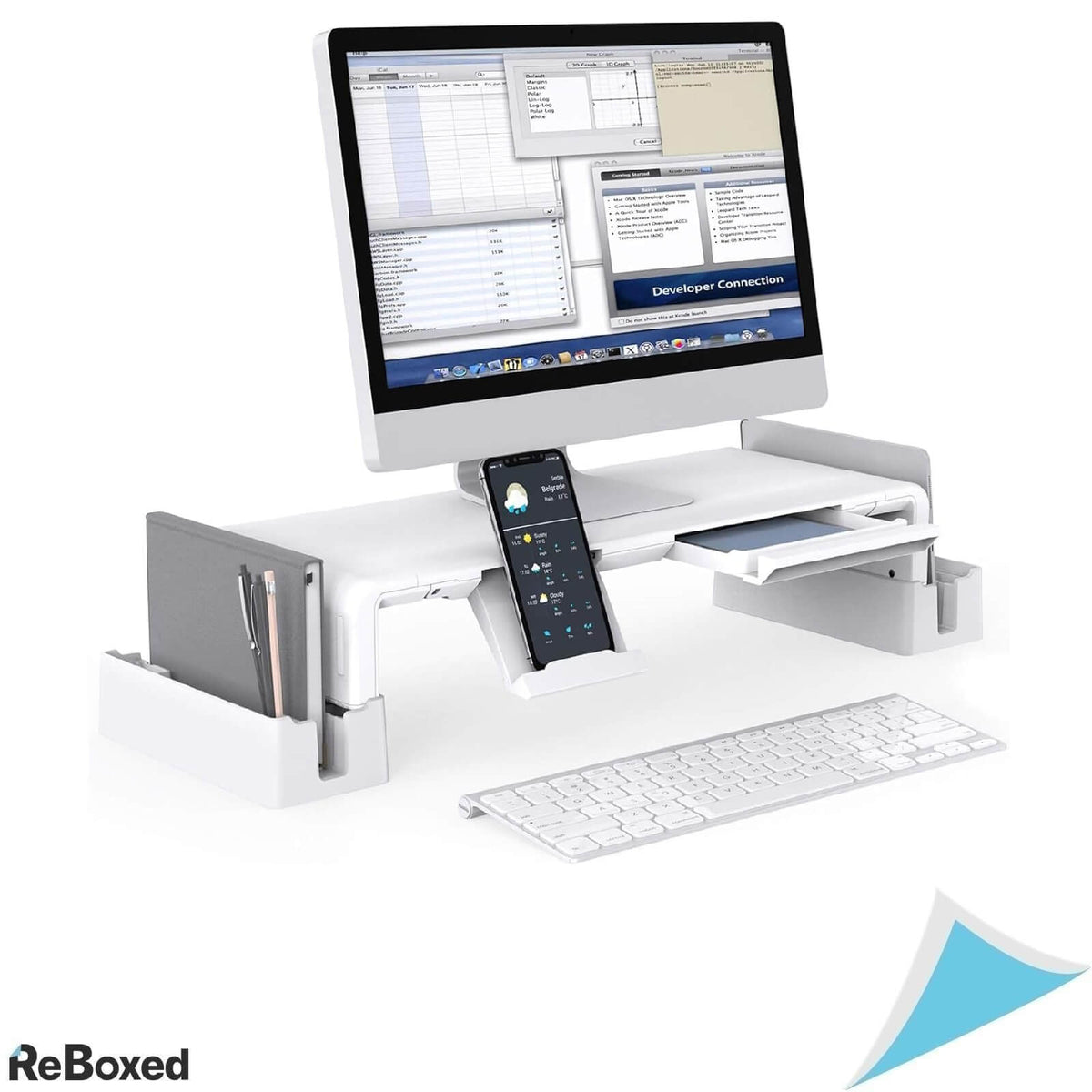 Miikare Suport pentru Laptop cu Raft Extensibil