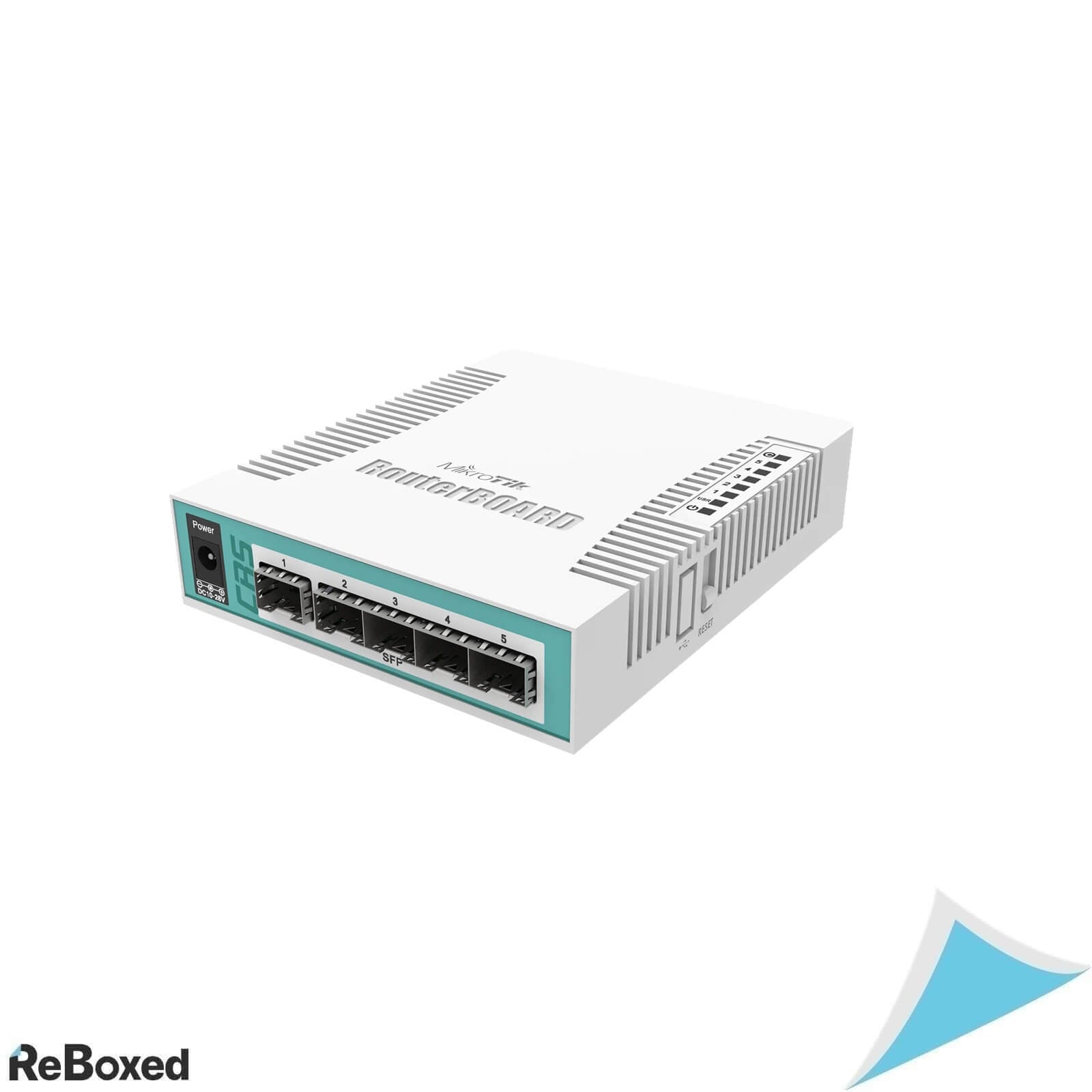 MikroTik CRS106-1C-5S, 5 x SFP 1.25G, 1 x Port Combo Gigabit/SFP, RouterOS Level 5