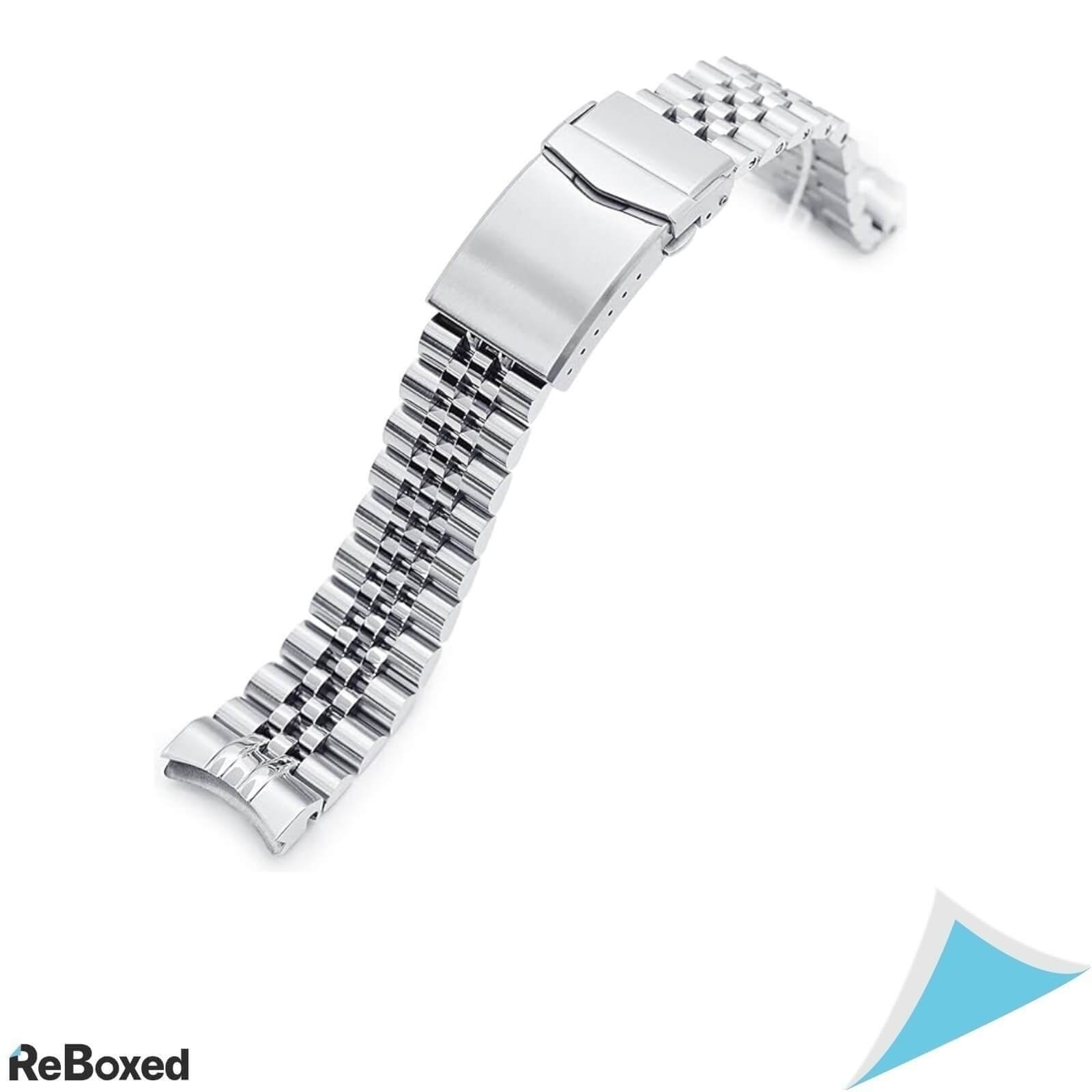 MiLTAT Super Louis Curea de Ceas 20mm Argintiu