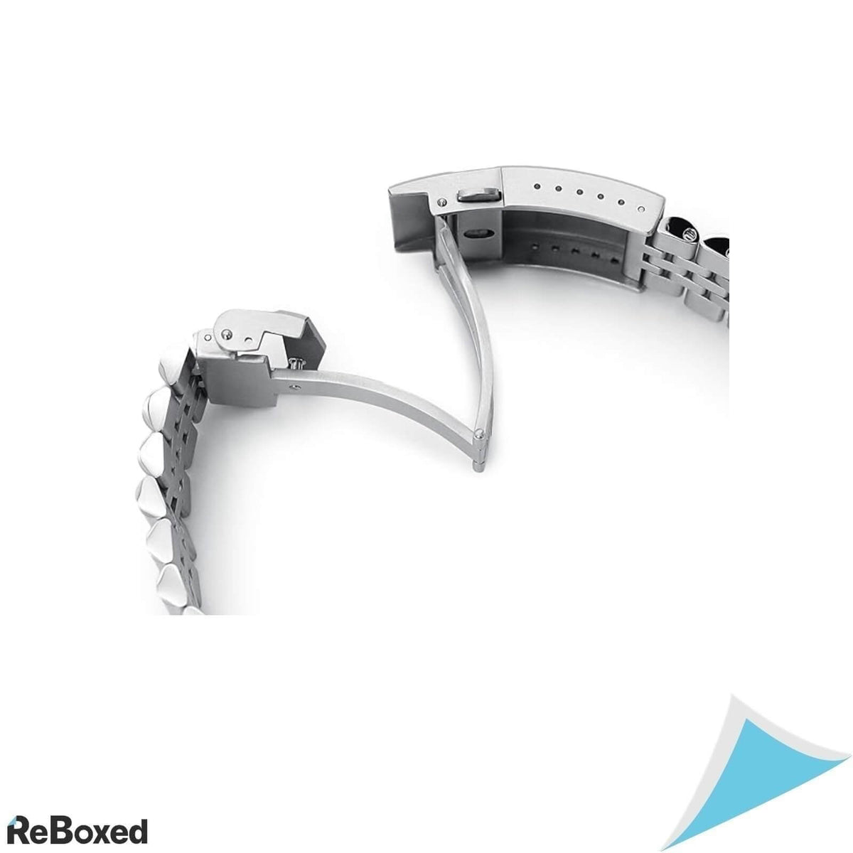 MiLTAT Super Louis Curea de Ceas 20mm Argintiu