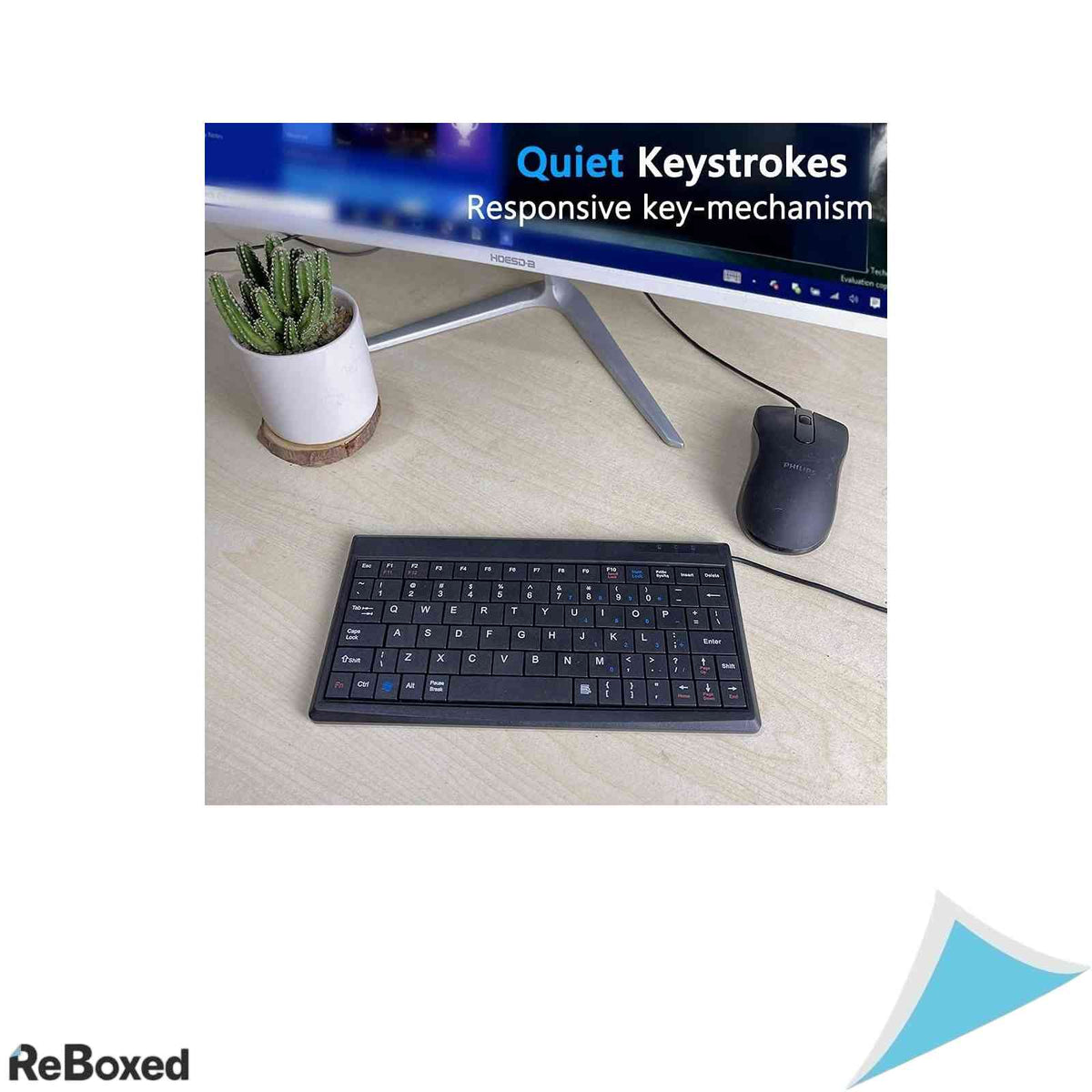 Mini tastatura USB compacta CUQI, design ultra-subtire 7mm