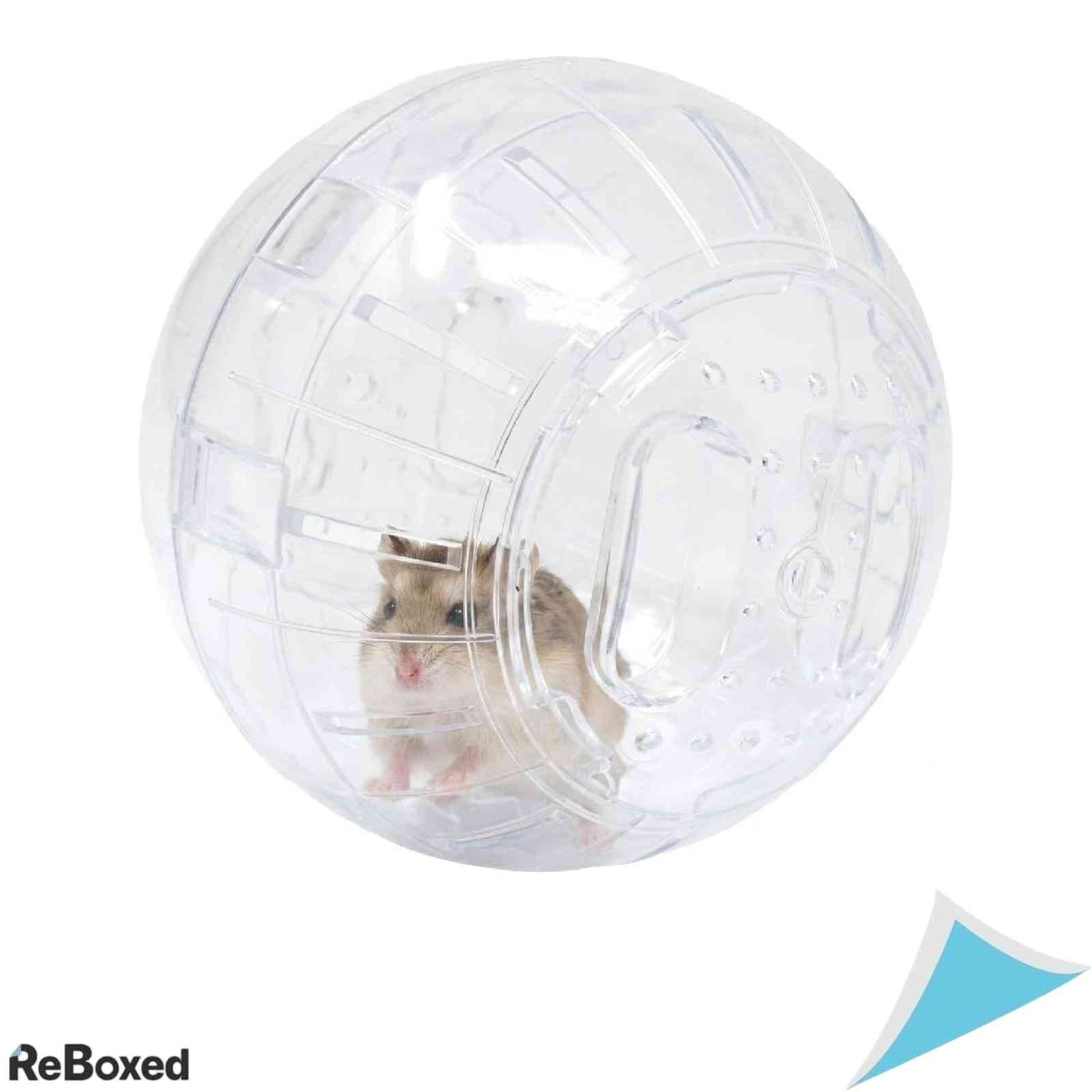 Mingie de miscare si distractie pentru rozatoare ICA GD10012, transparenta, diametru 12 cm