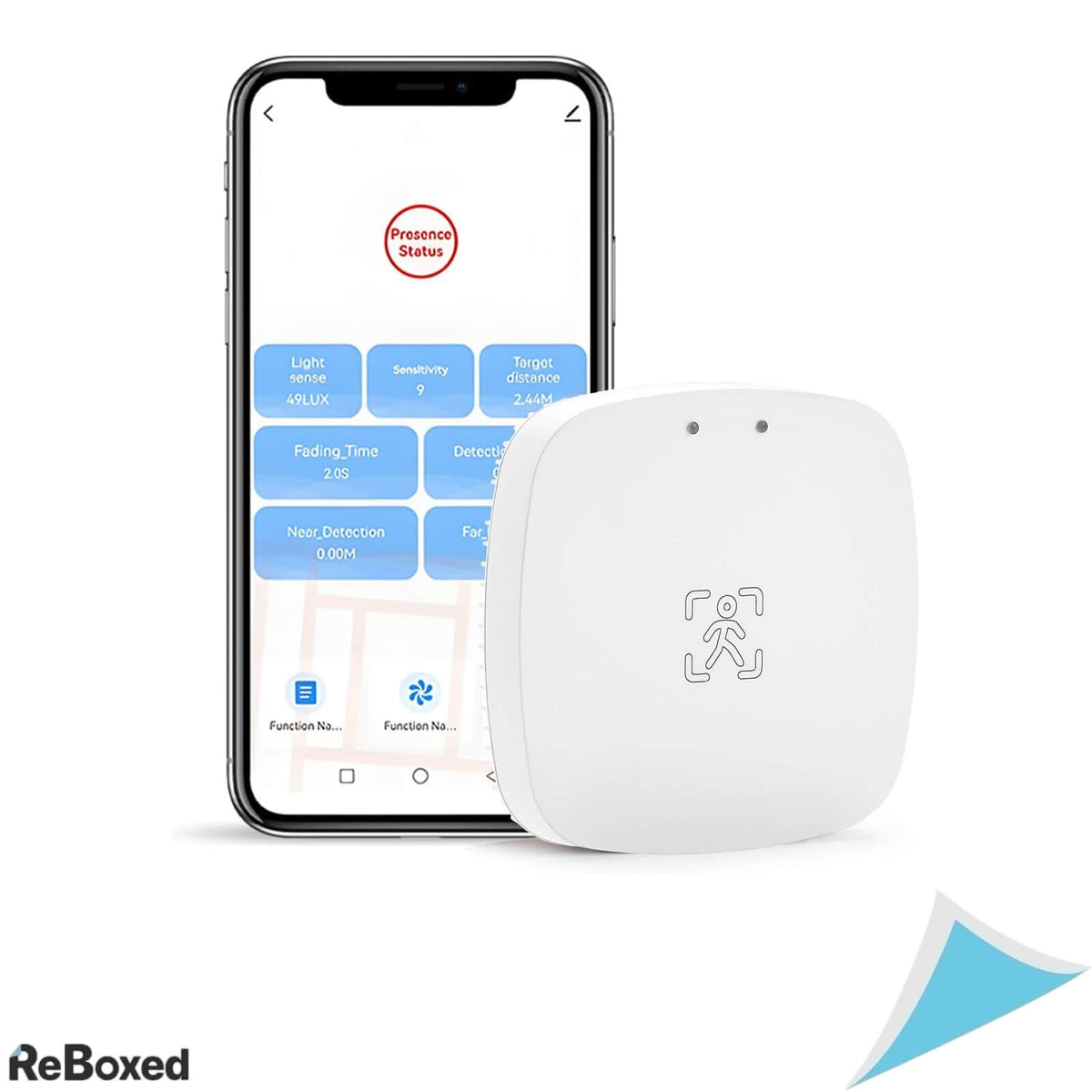Mini senzor de miscare Tuya Zigbee mmWave 5.8G cu radar infrarosu PIR si detector de luminozitate USB