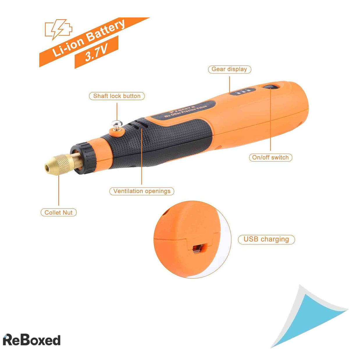 Minitool multifunctional de gravat si slefuit Preciva