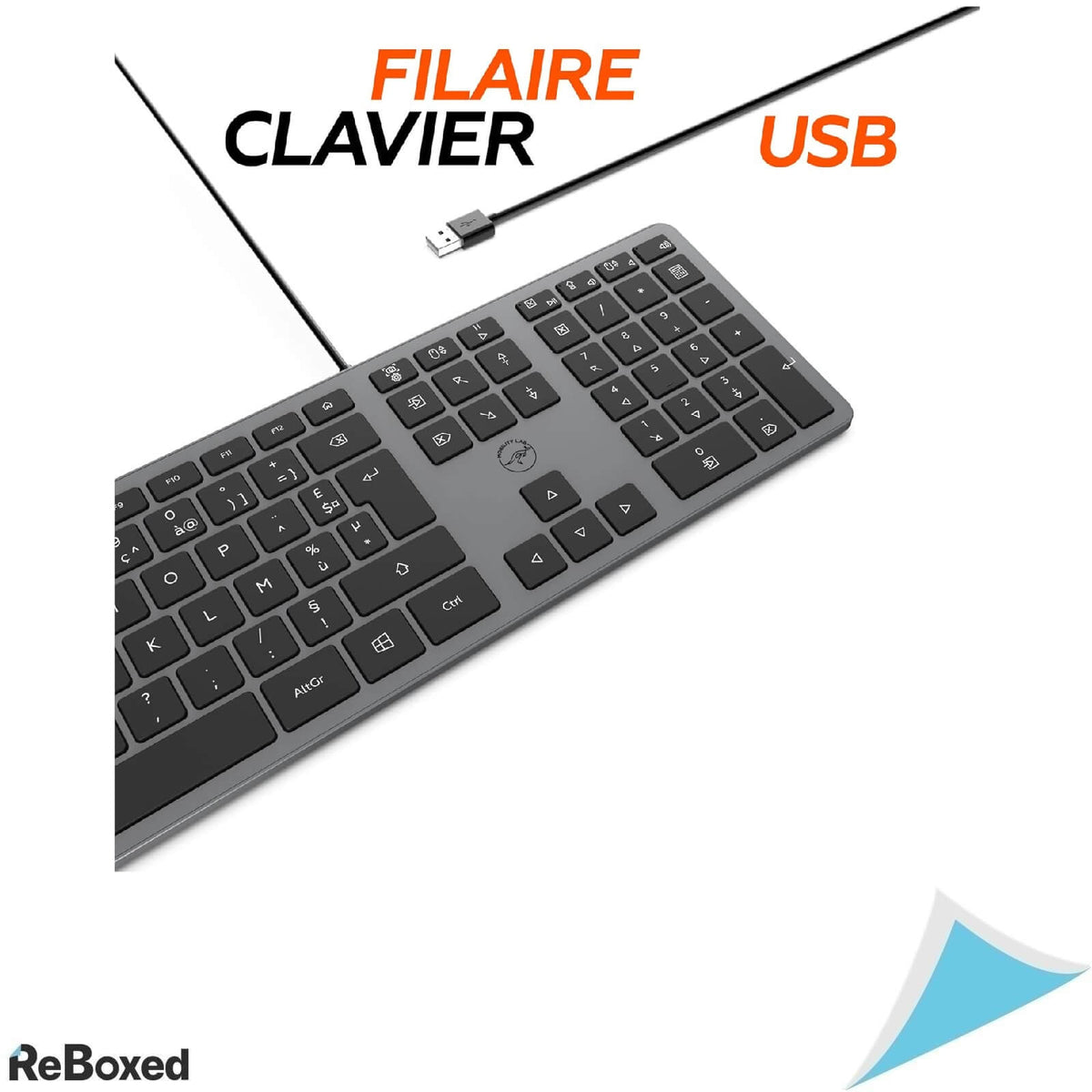 Mobility Lab Tastatura cu Fir Layout Francez AZERTY