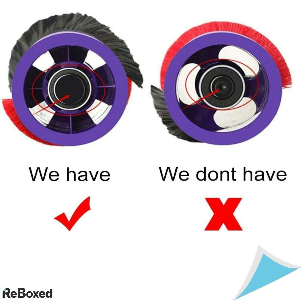 MODJUEGO Perie de Schimb pentru Aspirator Dyson 4.5 cm for Old V7