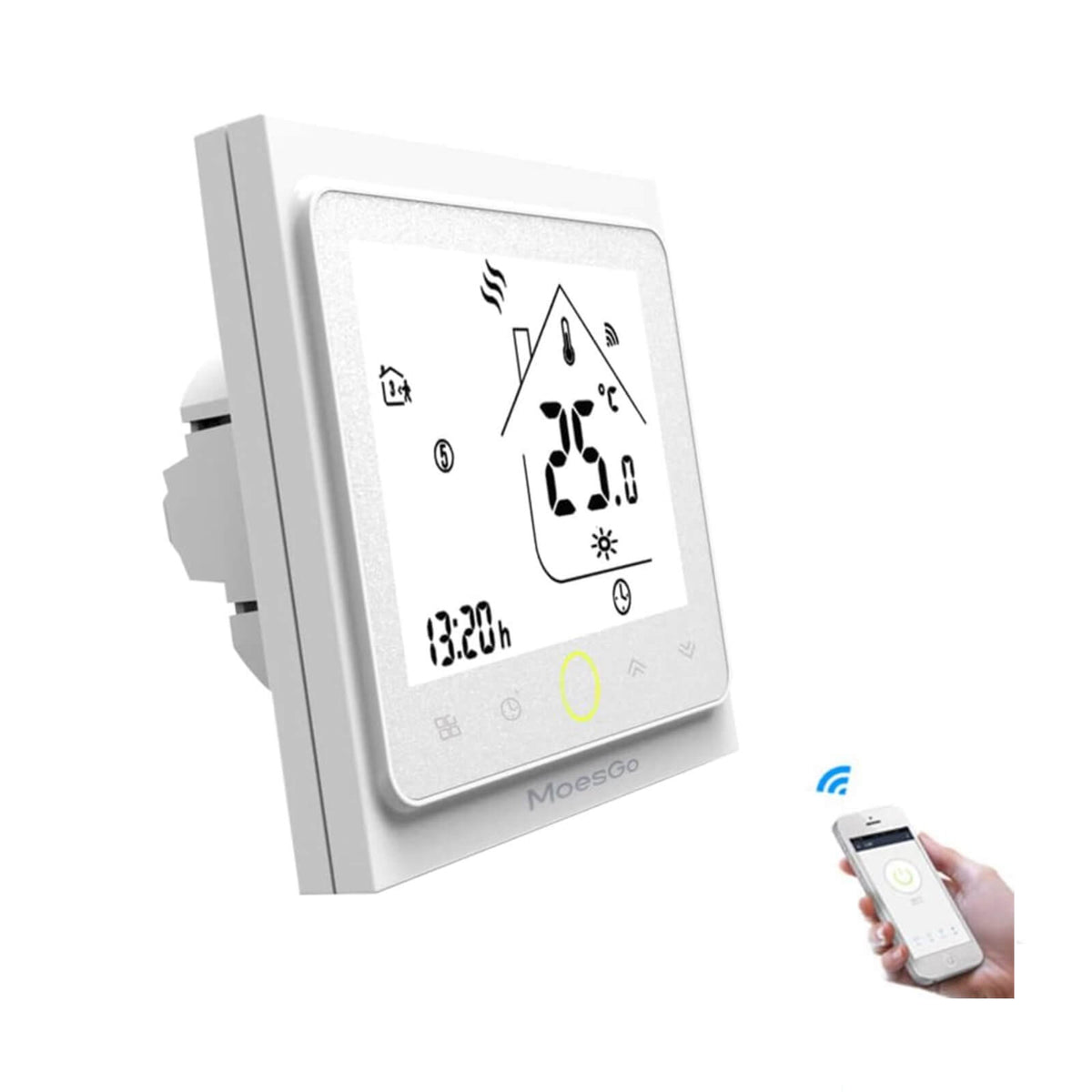 Termostat Inteligent MoesGo cu WiFi