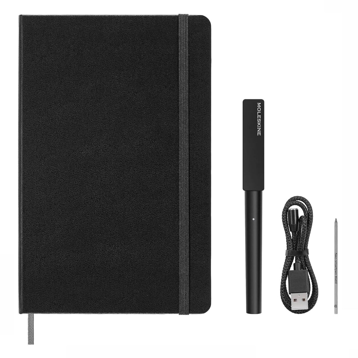 Moleskine Smart Writing Set Carnet si Pix Black