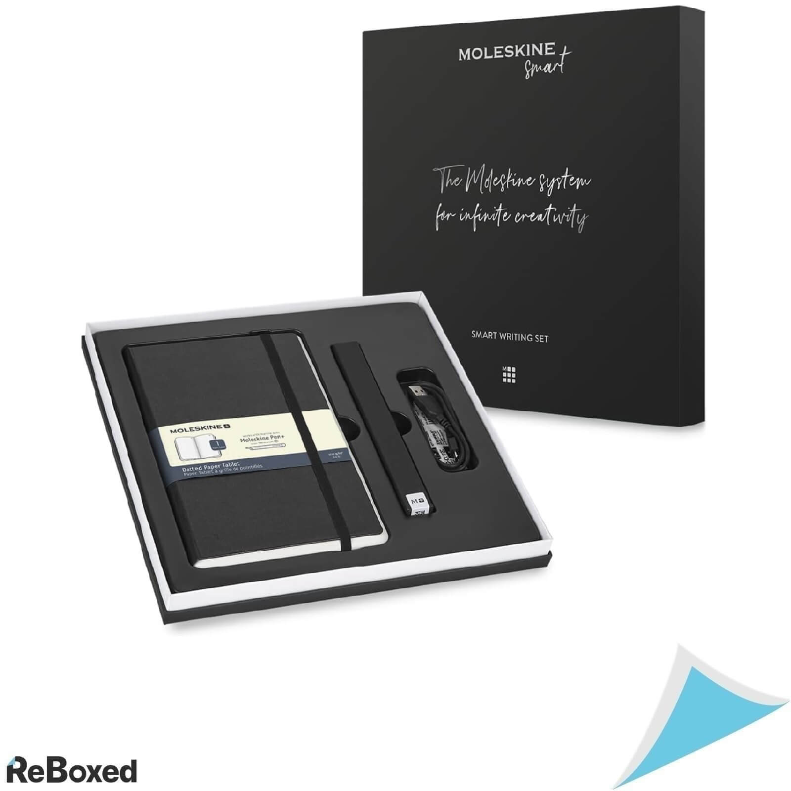 Moleskine Smart Writting Set Carnet si Pix Black