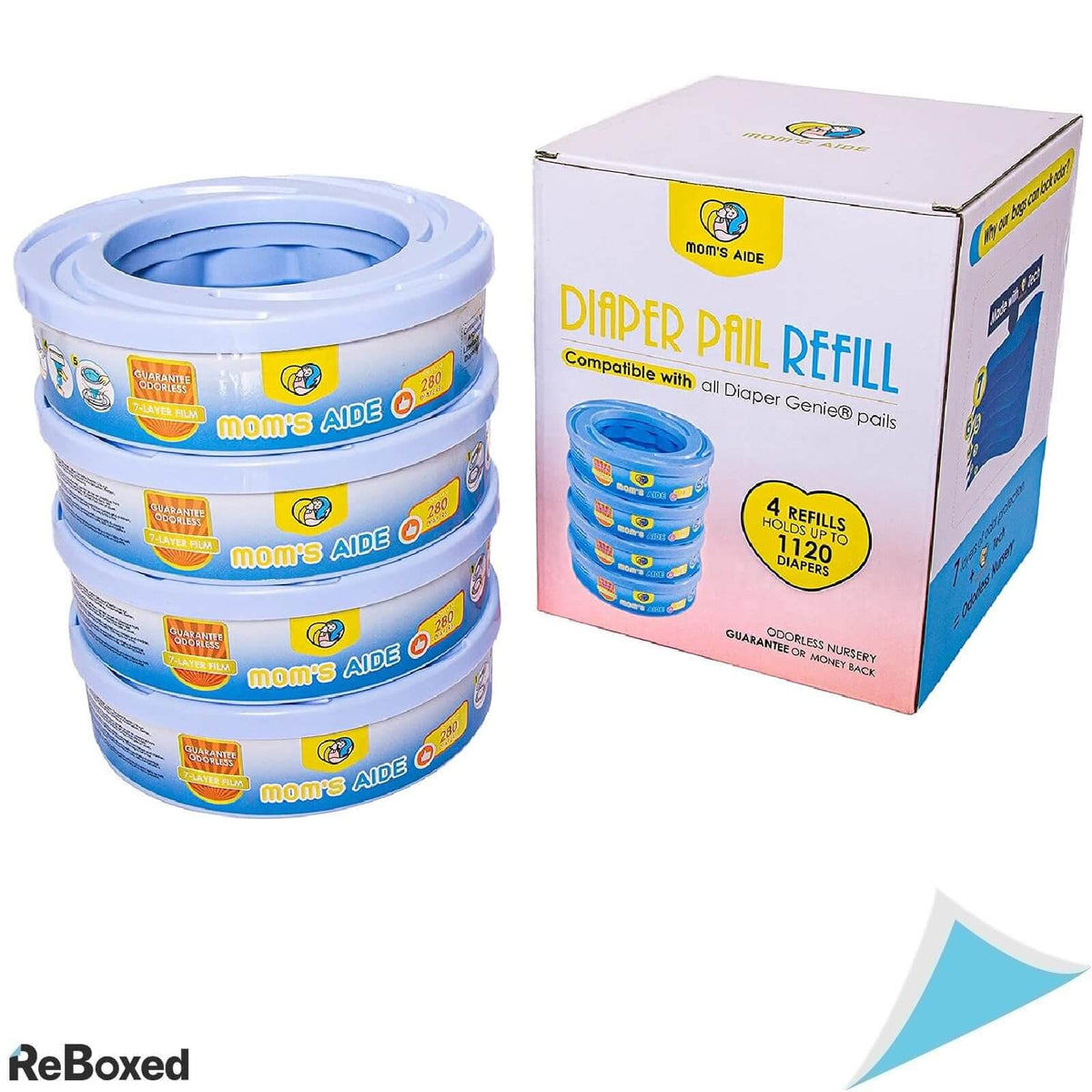 Mom&#39;s Aide Set 4 Rezerve pentru Cos Ermetic