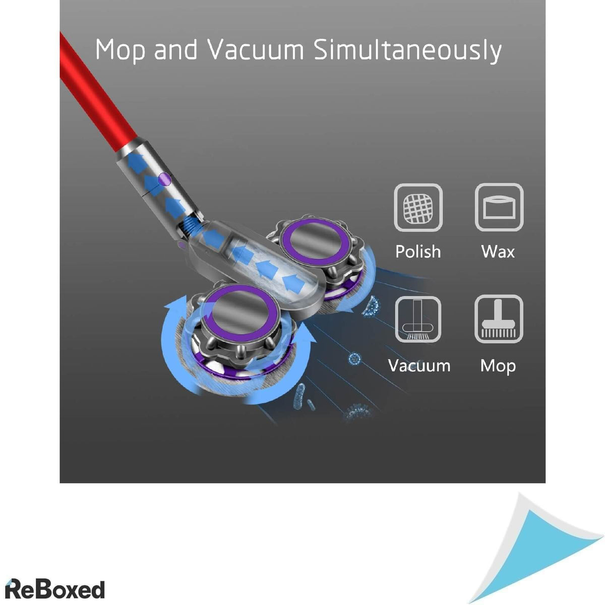 Mopei Cap de Mop Electric Compatibil cu Dyson V7 V8 V10 V11