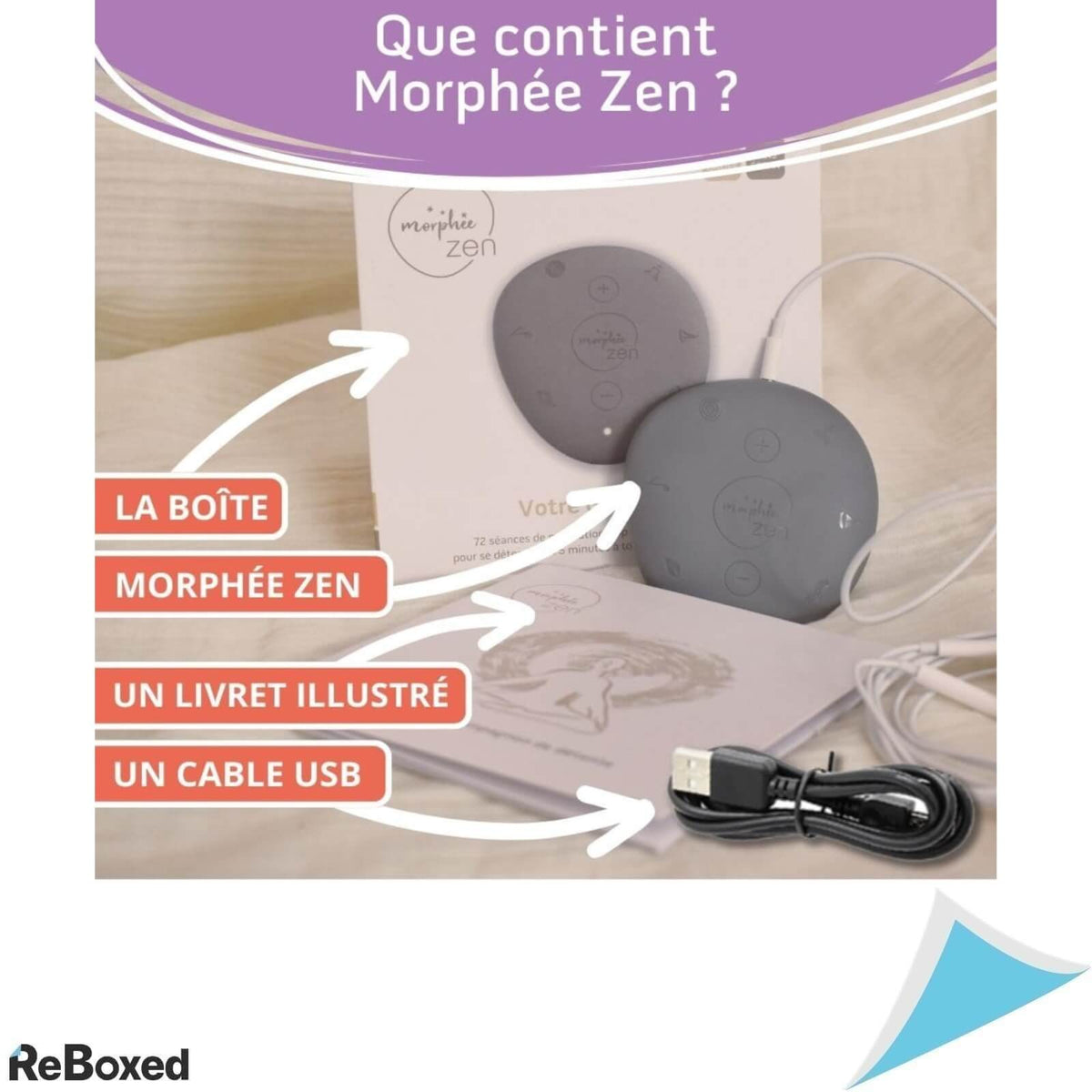 Morphee Zen Pietrisa Portabila pentru Meditatie si Relaxare