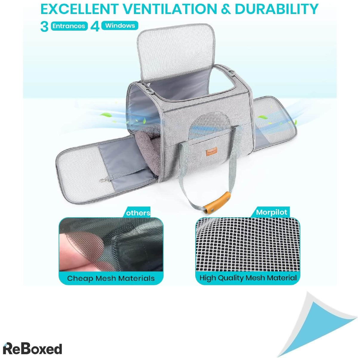 Morpilot Geanta Portabila pentru Animale 44x34x31 cm