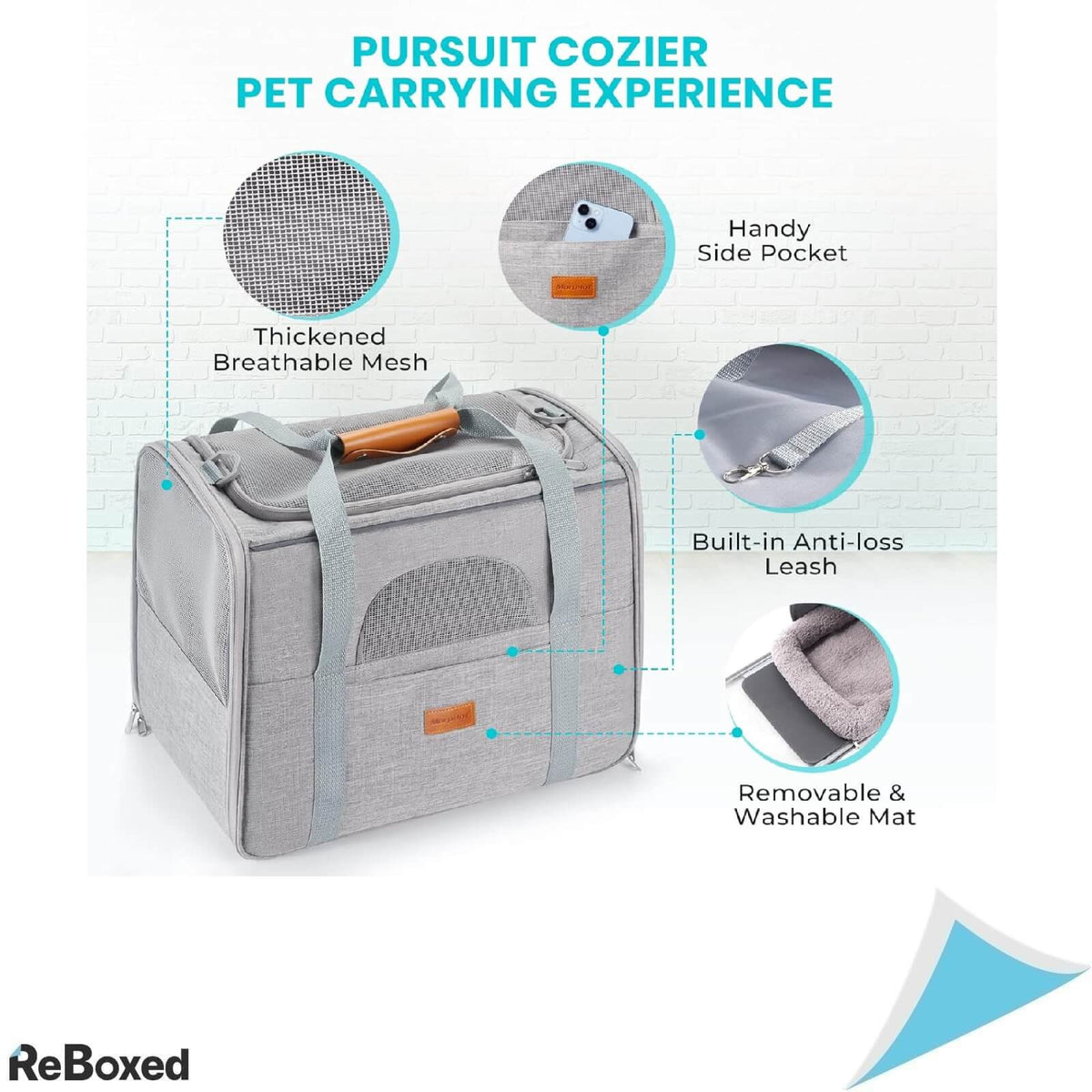 Morpilot Geanta Portabila pentru Animale 44x34x31 cm