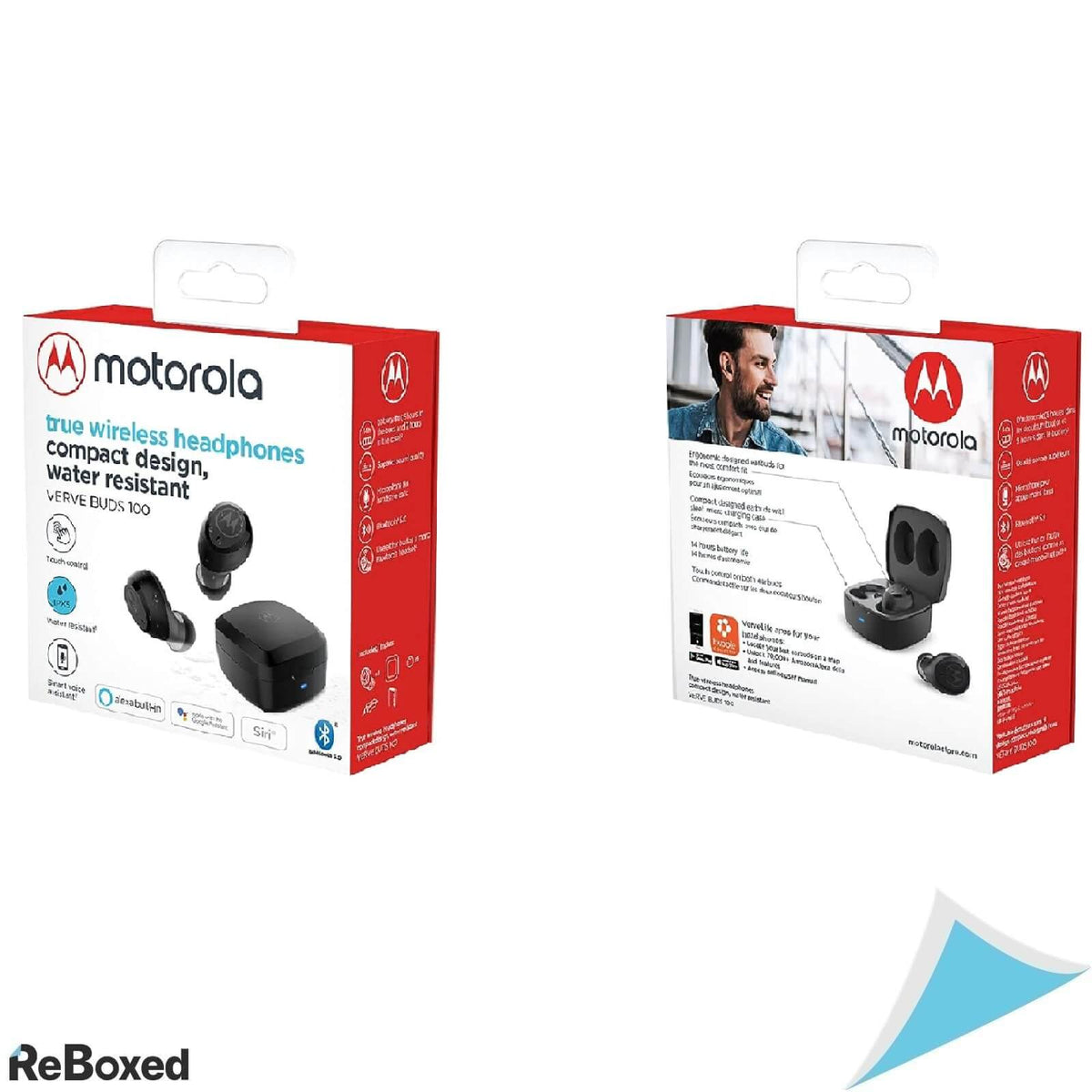 Motorola VerveBuds 100 Casti Audio In-Ear Wireless Bluetooth Negru