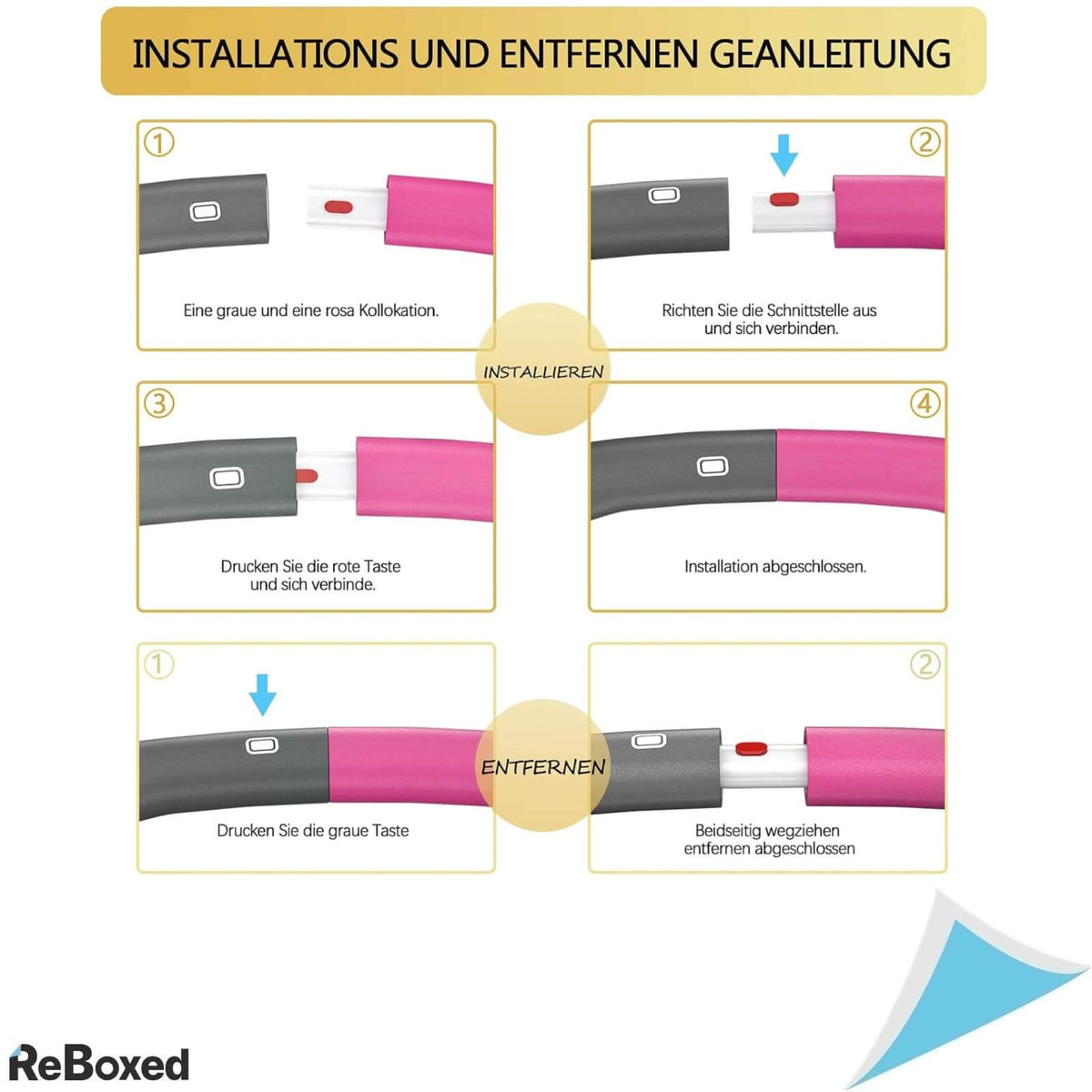MpioLife Hula Hoop Cerc Fitness 93cm