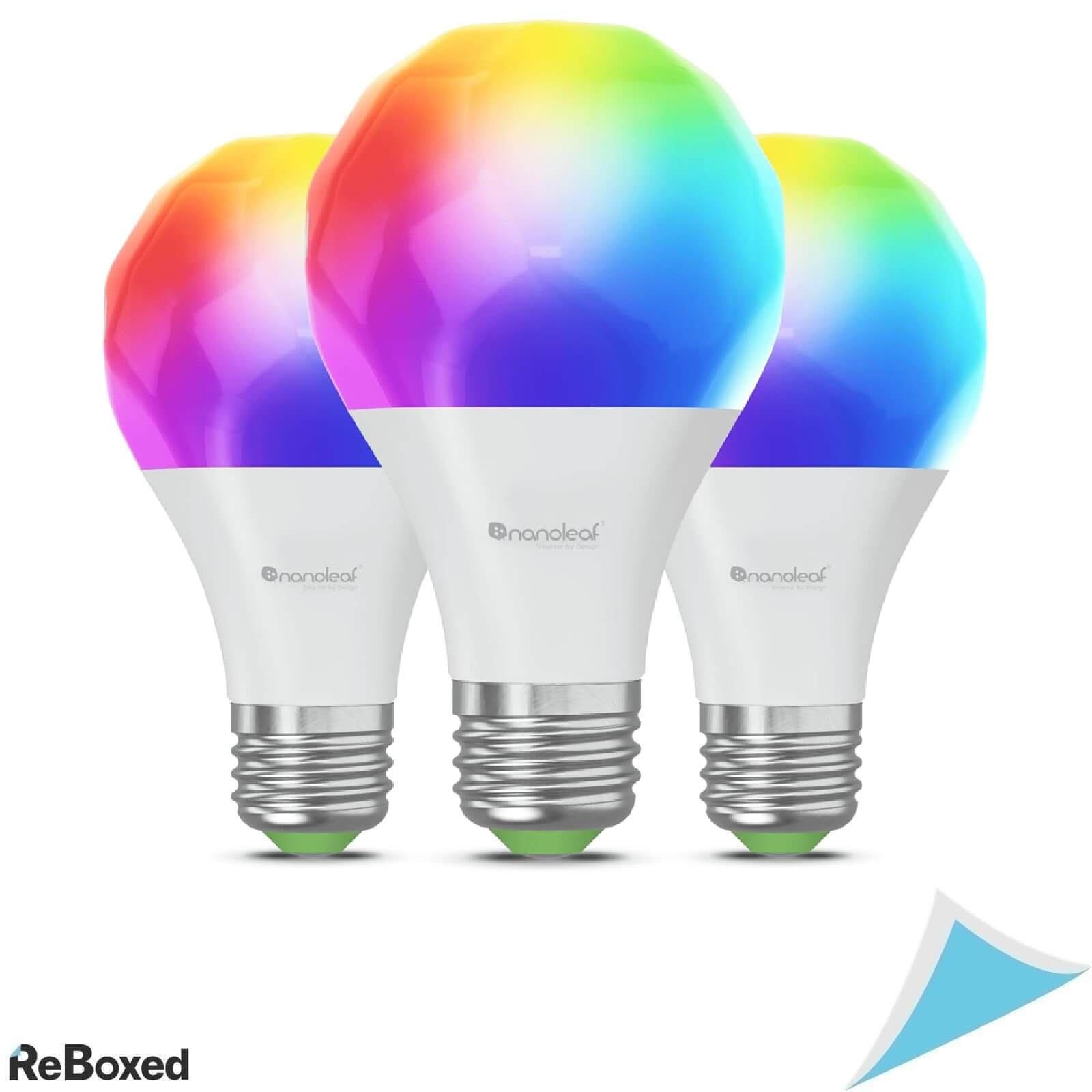 Nanoleaf Set 3 Becuri LED Inteligente E27