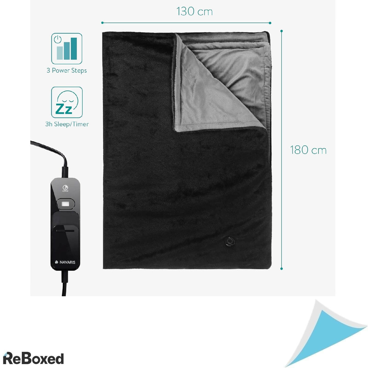 Navaris Patura Electrica cu Termostat XXL 180 x 130 cm