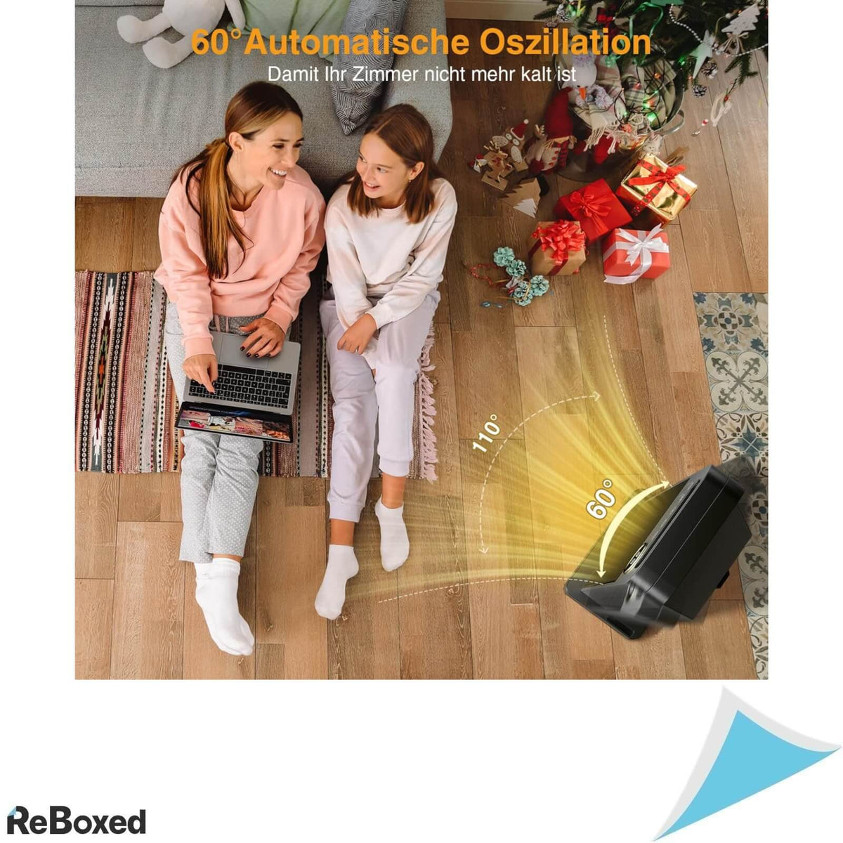 NEEMO Radiator Ceramic cu Ventilator Oscilant 2000W PTCj