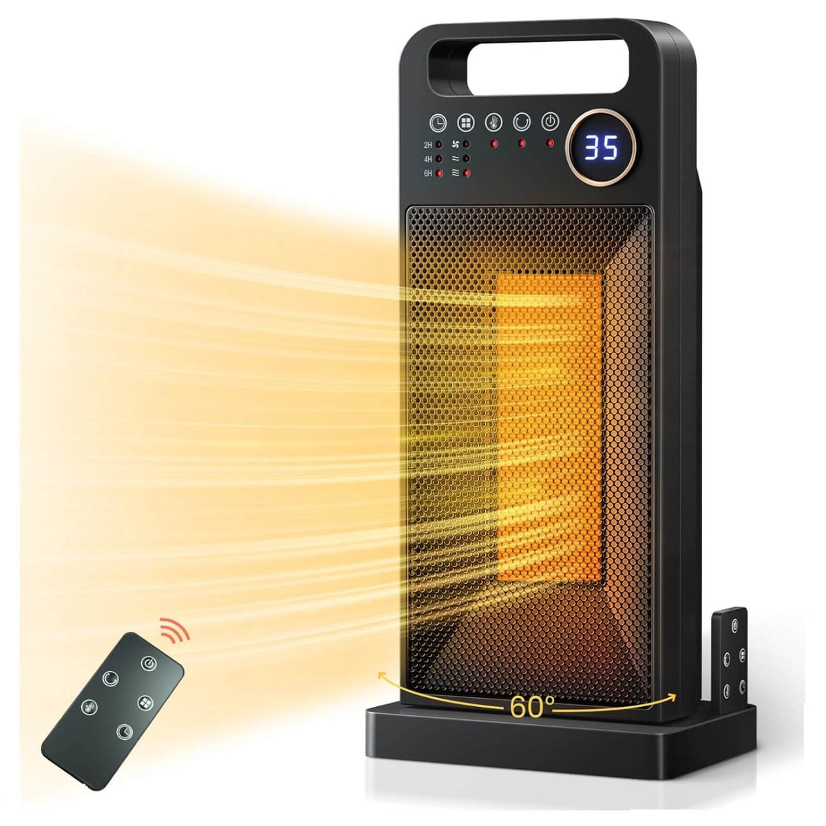 NEEMO Radiator Ceramic cu Ventilator Oscilant 2000W PTCj