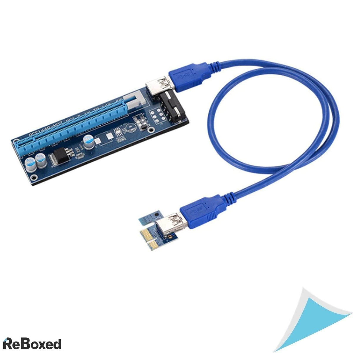 Nephit Set de 2 Riser Card PCI Express X1-X16 USB 3.0 Placi Video