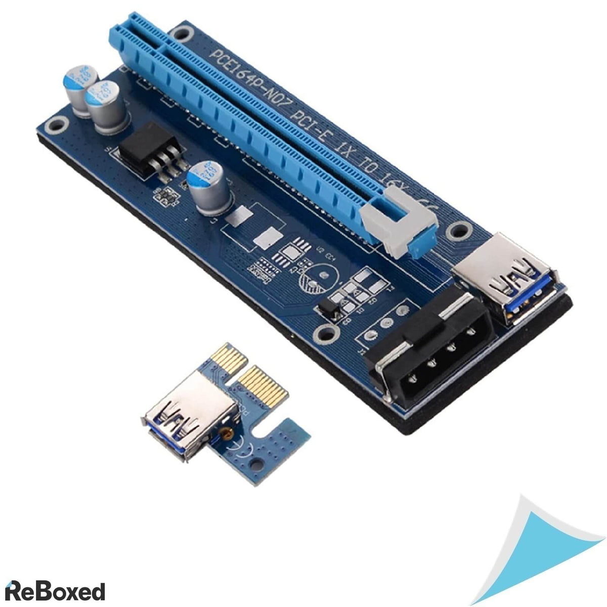 Nephit Set de 2 Riser Card PCI Express X1-X16 USB 3.0 Placi Video