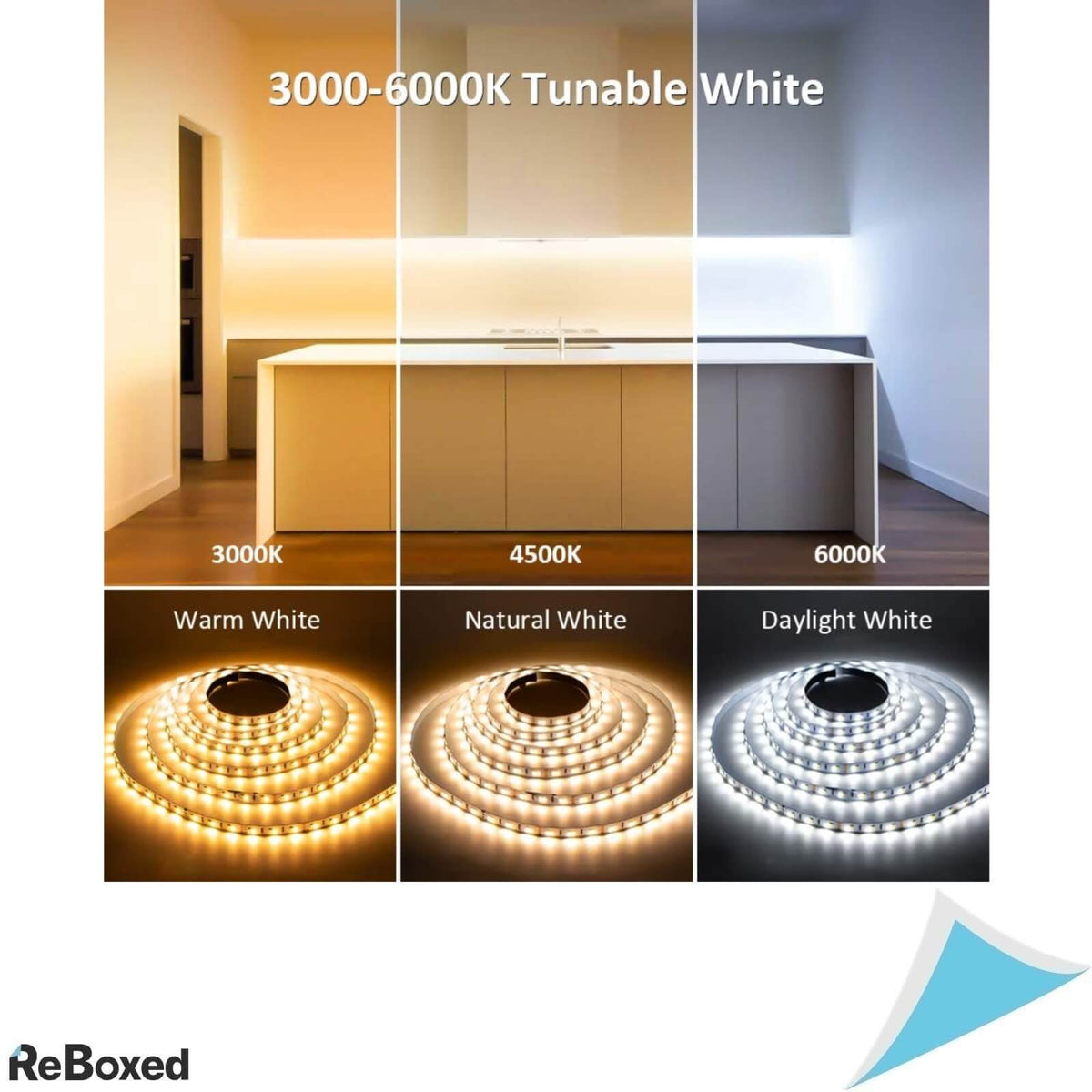 Novostella Kit Banda LED 12m 1344 Leduri 24W 3000-6000K